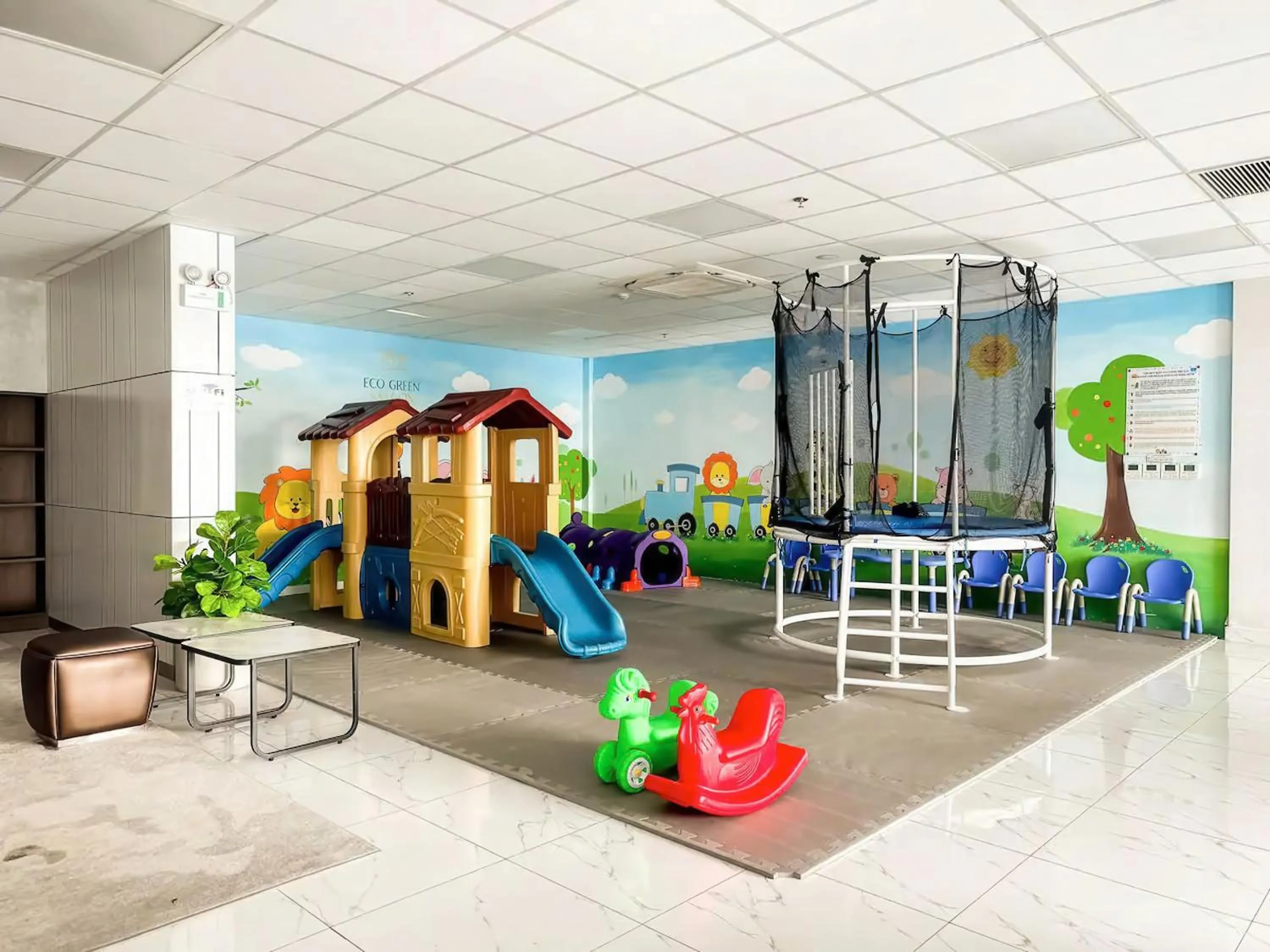 Children play ground in Eco Green Saigon - Free Gym & Netflix & Pool