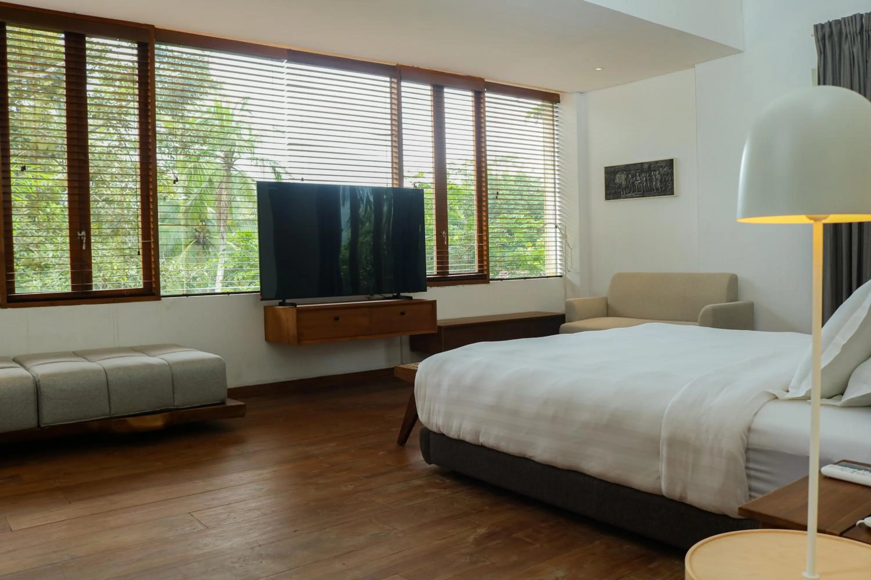 Bed in The Setumbu Experience, ARTOTEL Curated