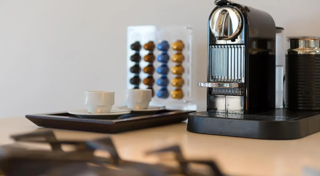 Coffee/tea facilities in Elounda Luxury Villas