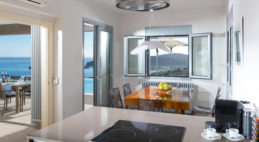 Coffee/tea facilities in Elounda Luxury Villas
