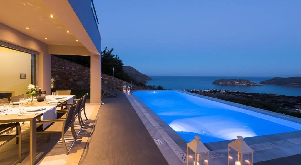 Landmark view in Elounda Luxury Villas