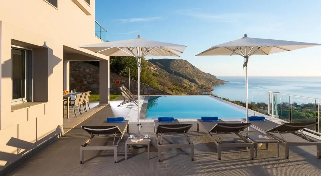 Landmark view in Elounda Luxury Villas