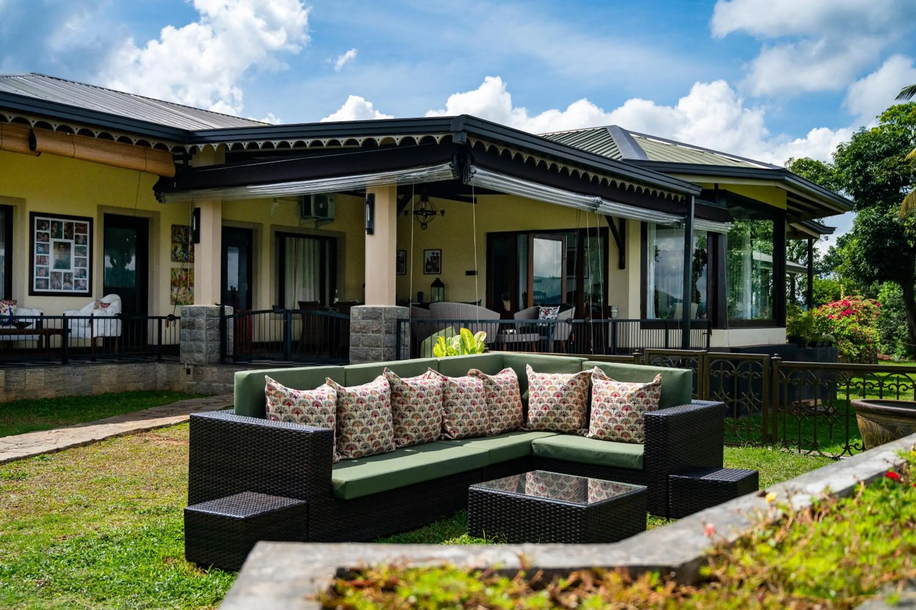 Garden in Riverdale Bungalow - Film Location For 'Bridge On The River Kwai'