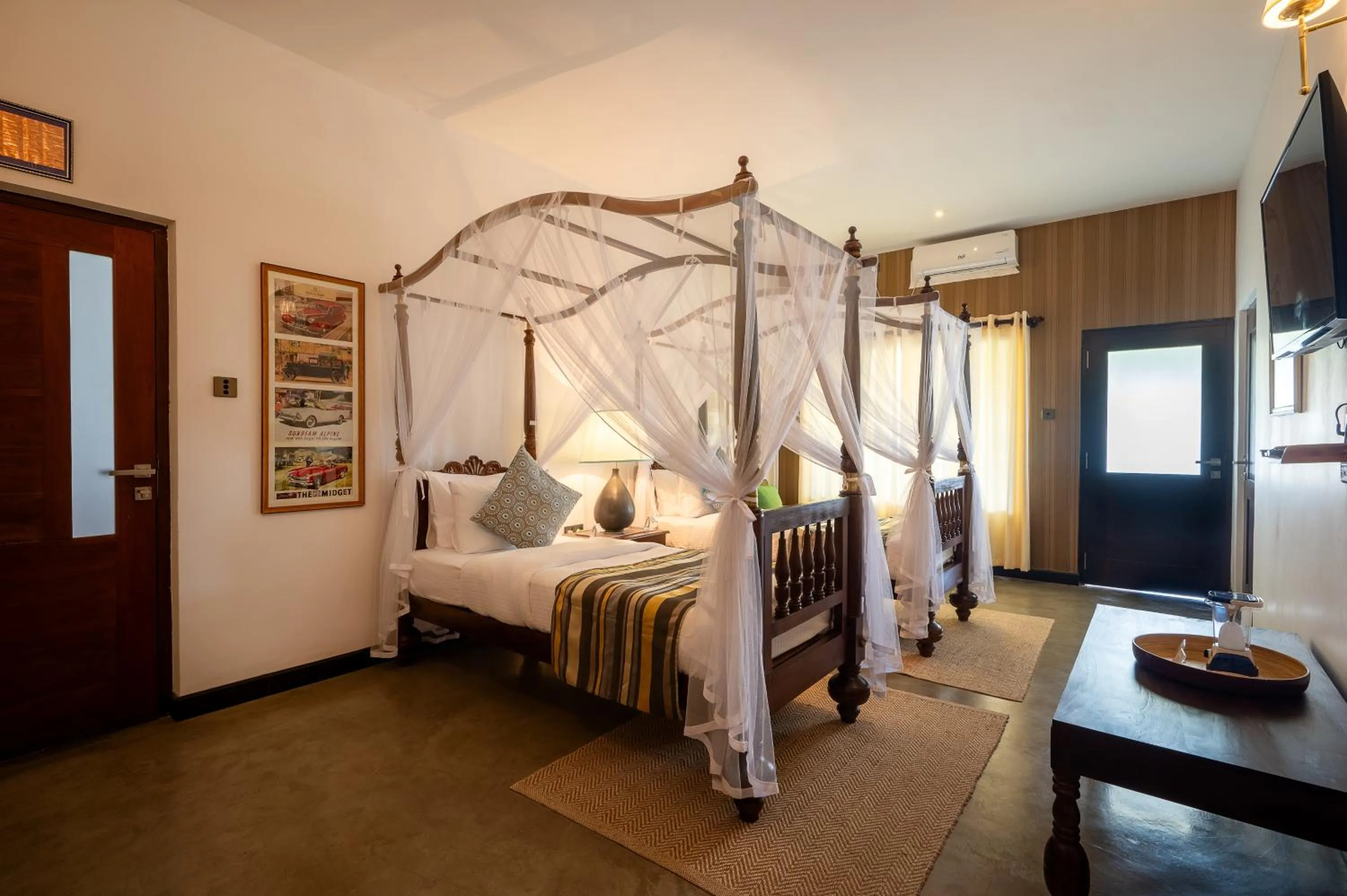 Bed in Riverdale Bungalow - Film Location For 'Bridge On The River Kwai'