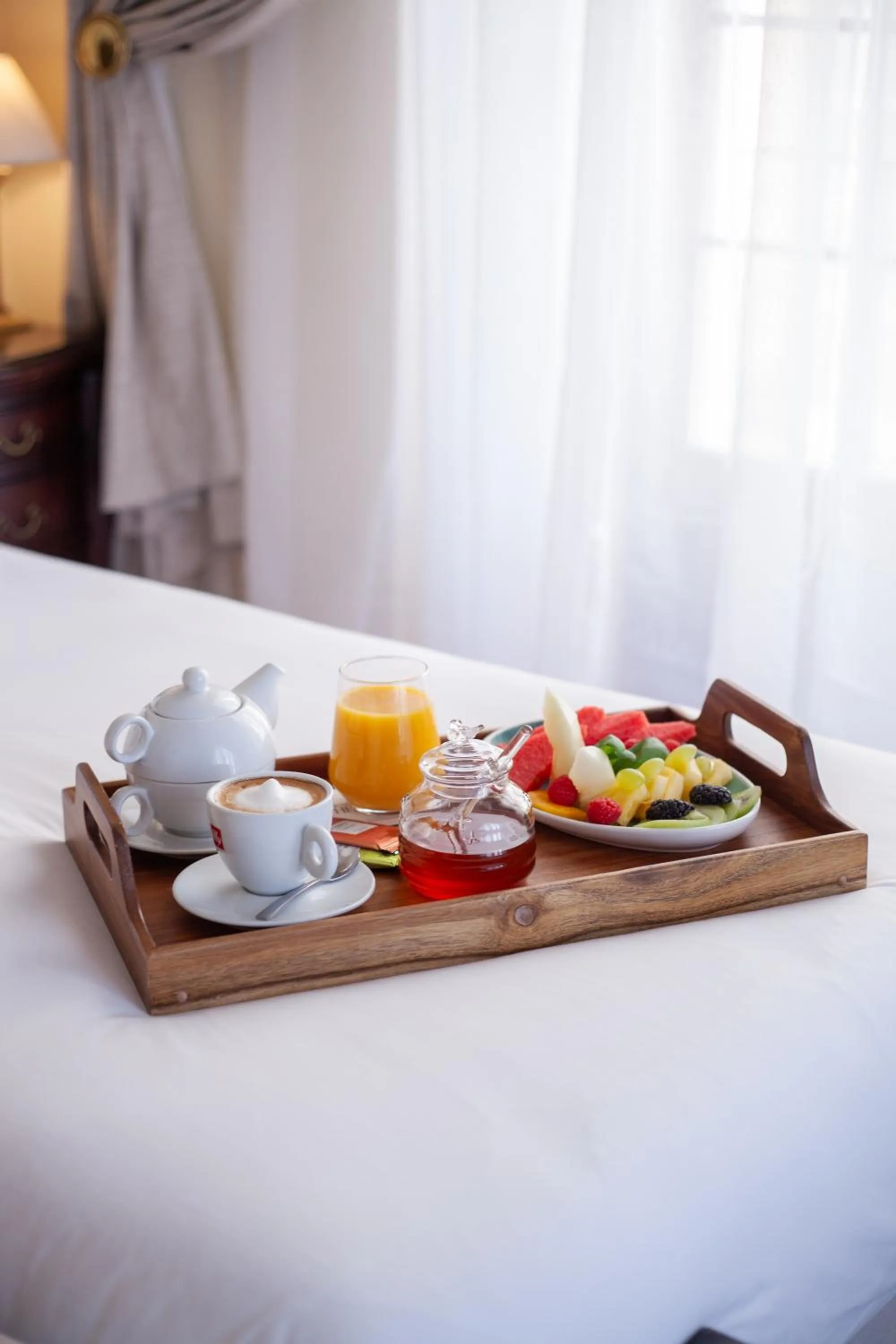 Bed in Hotel Palacio de Hemingway