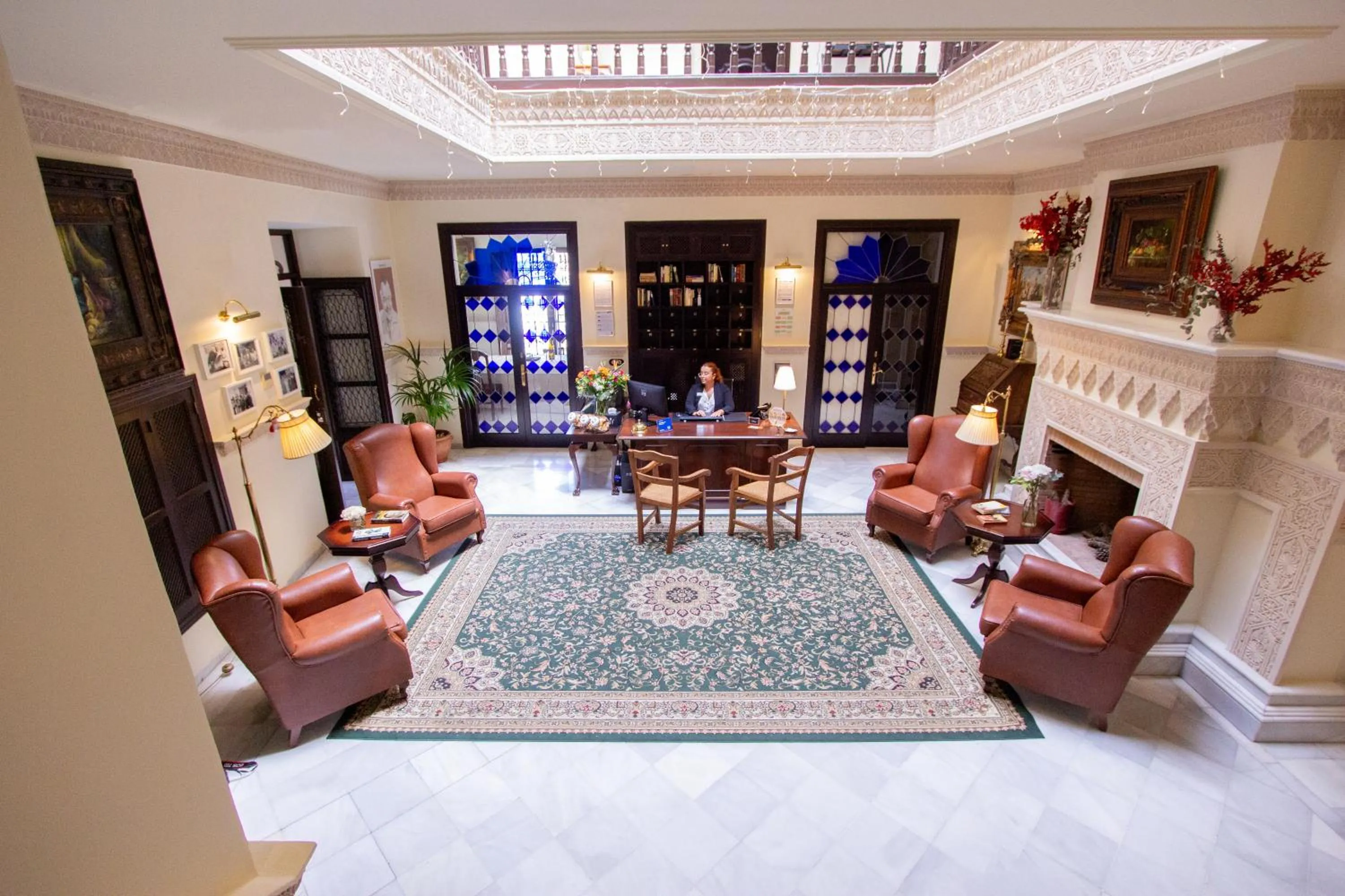 Lobby or reception in Hotel Palacio de Hemingway