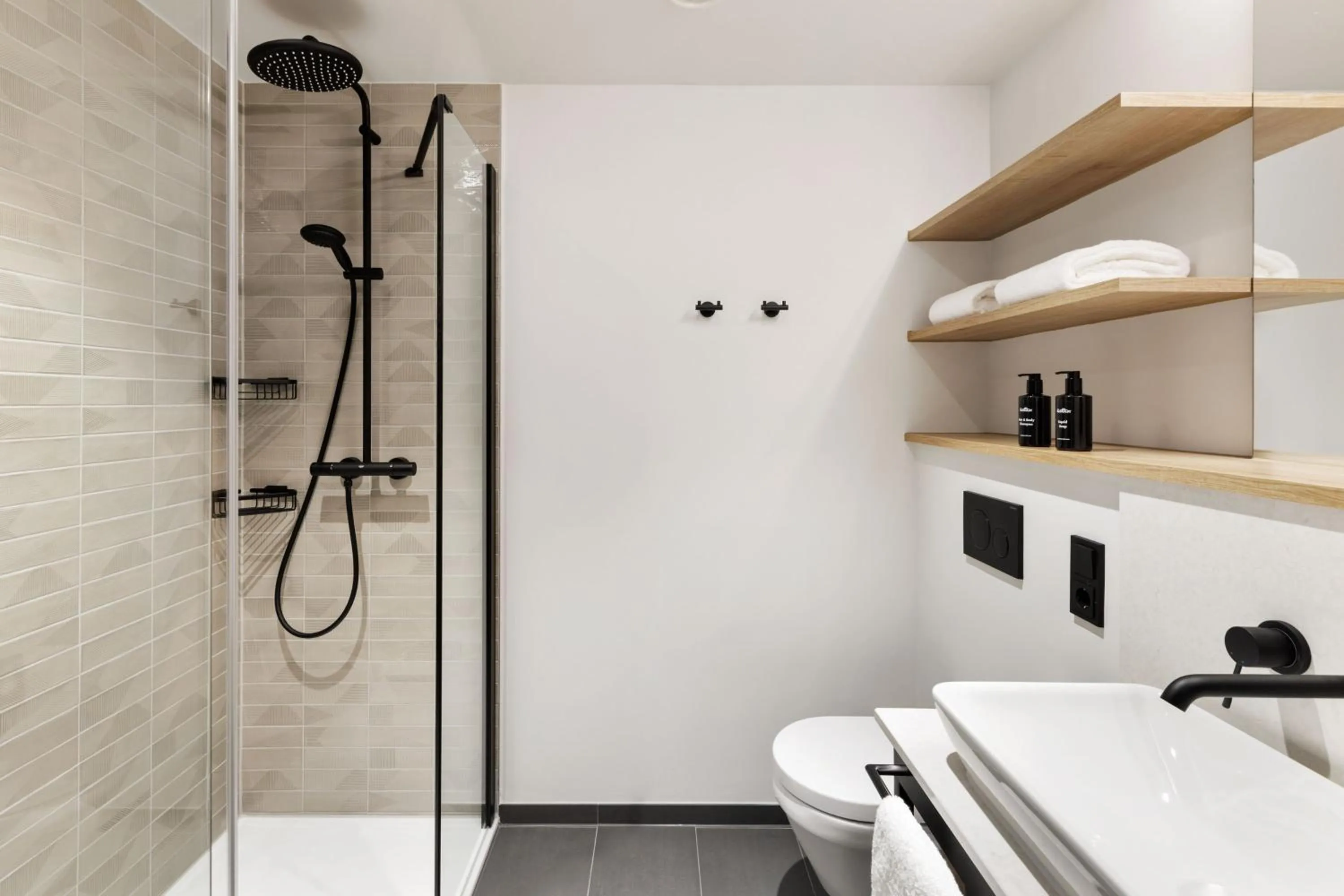 Shower in Stay KooooK Munich City - NEW OPENING