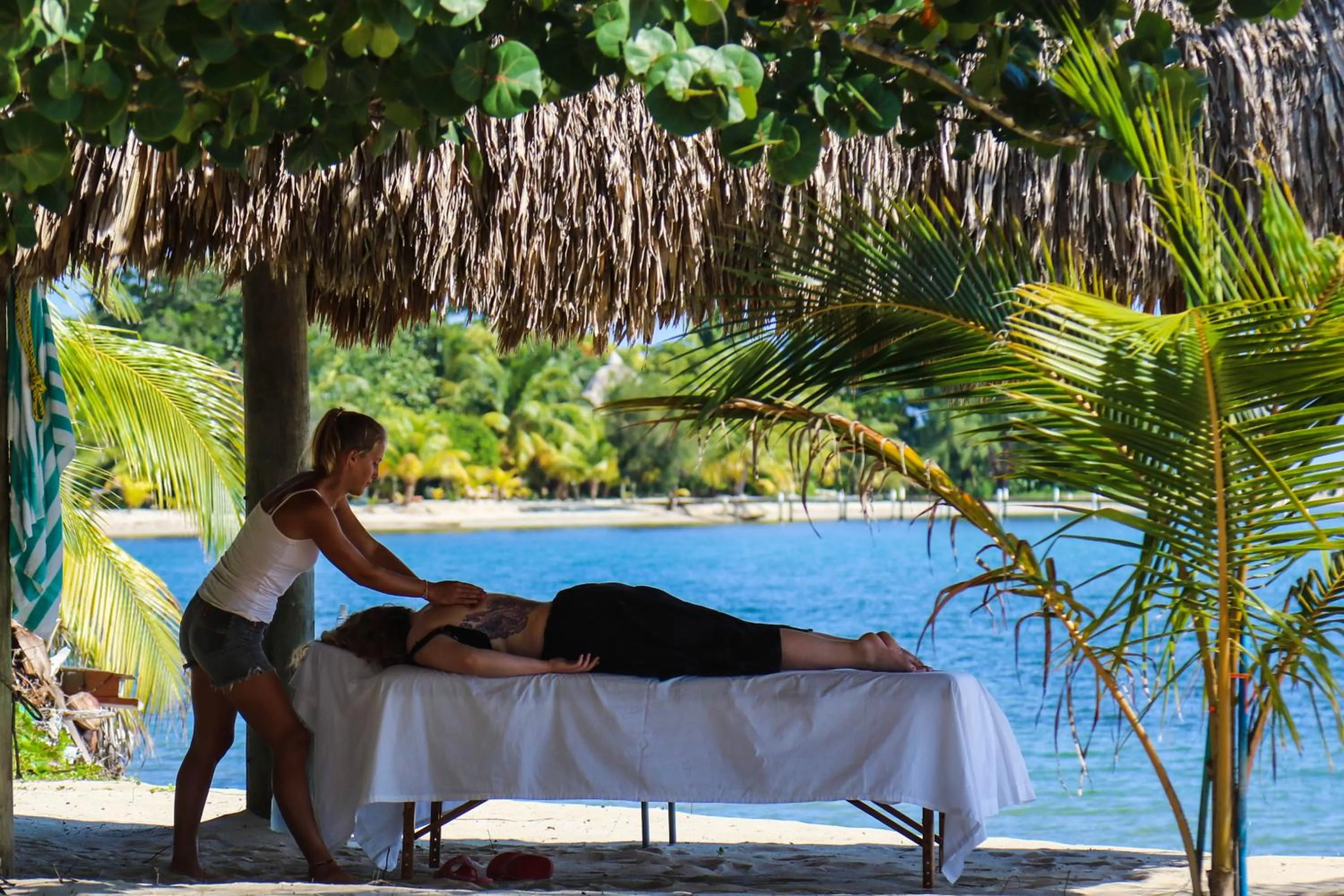 Massage in Mariposa Belize Beach Resort