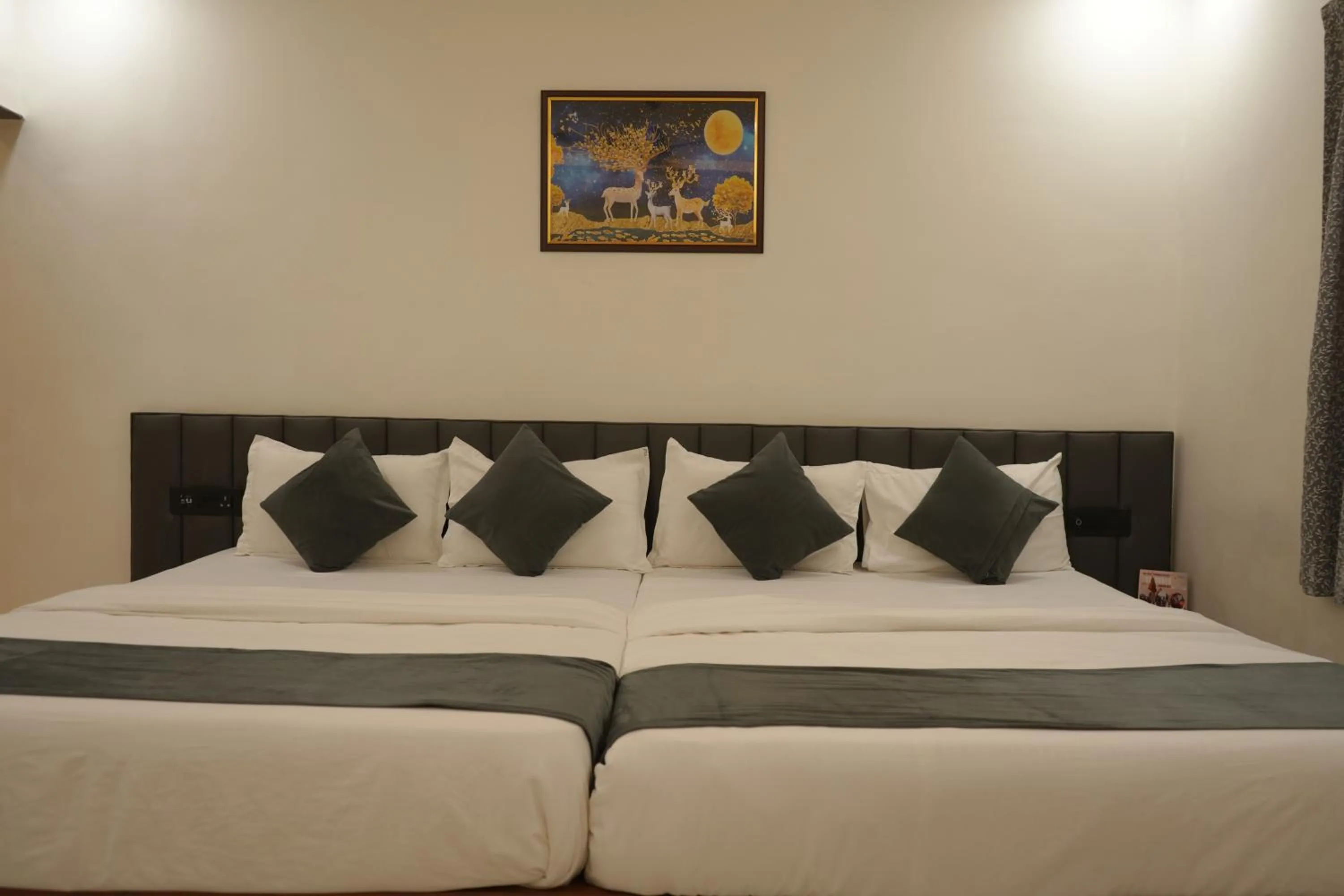 Bed in THE GOVIND PALACE