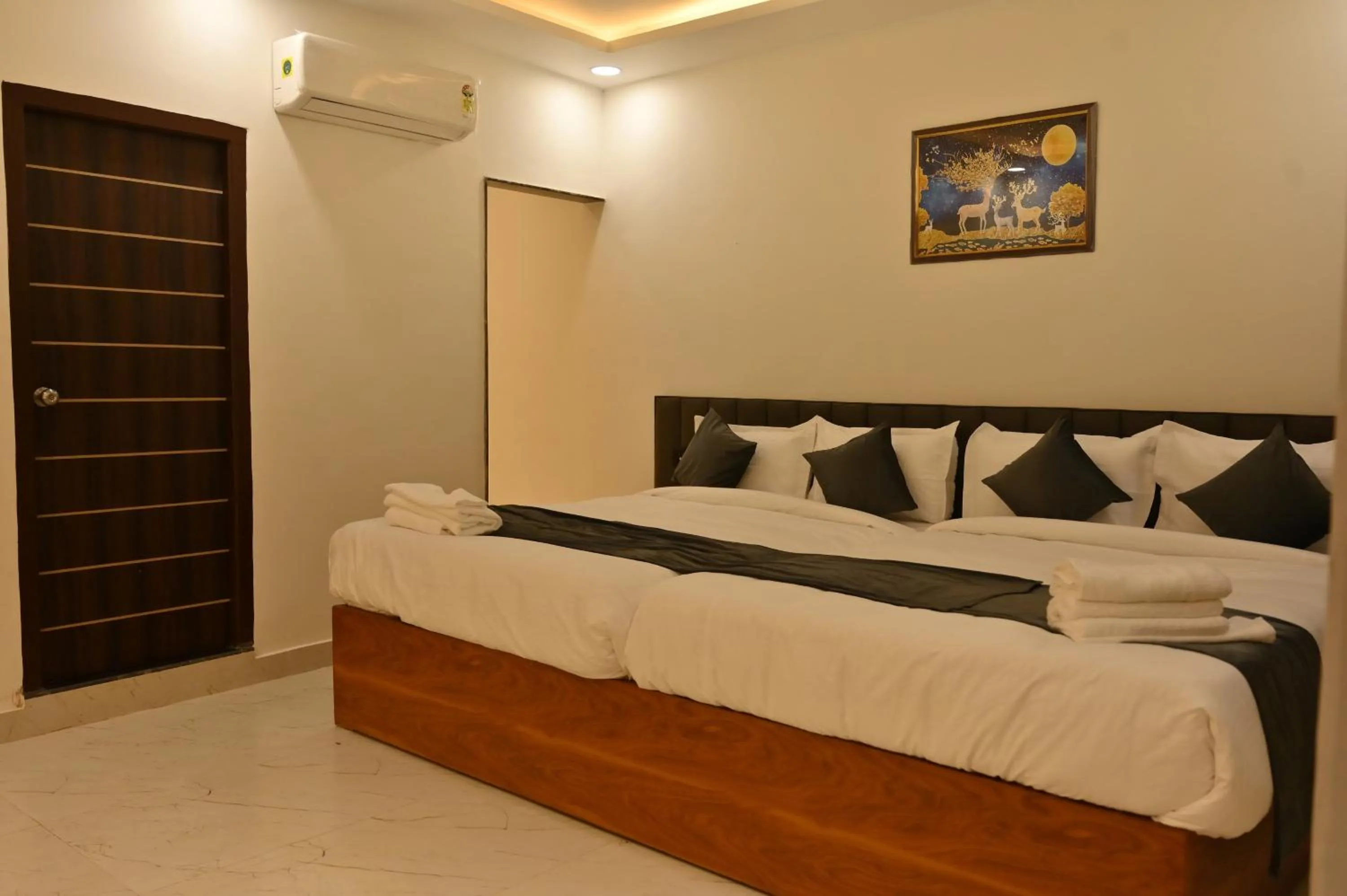 Bed in THE GOVIND PALACE