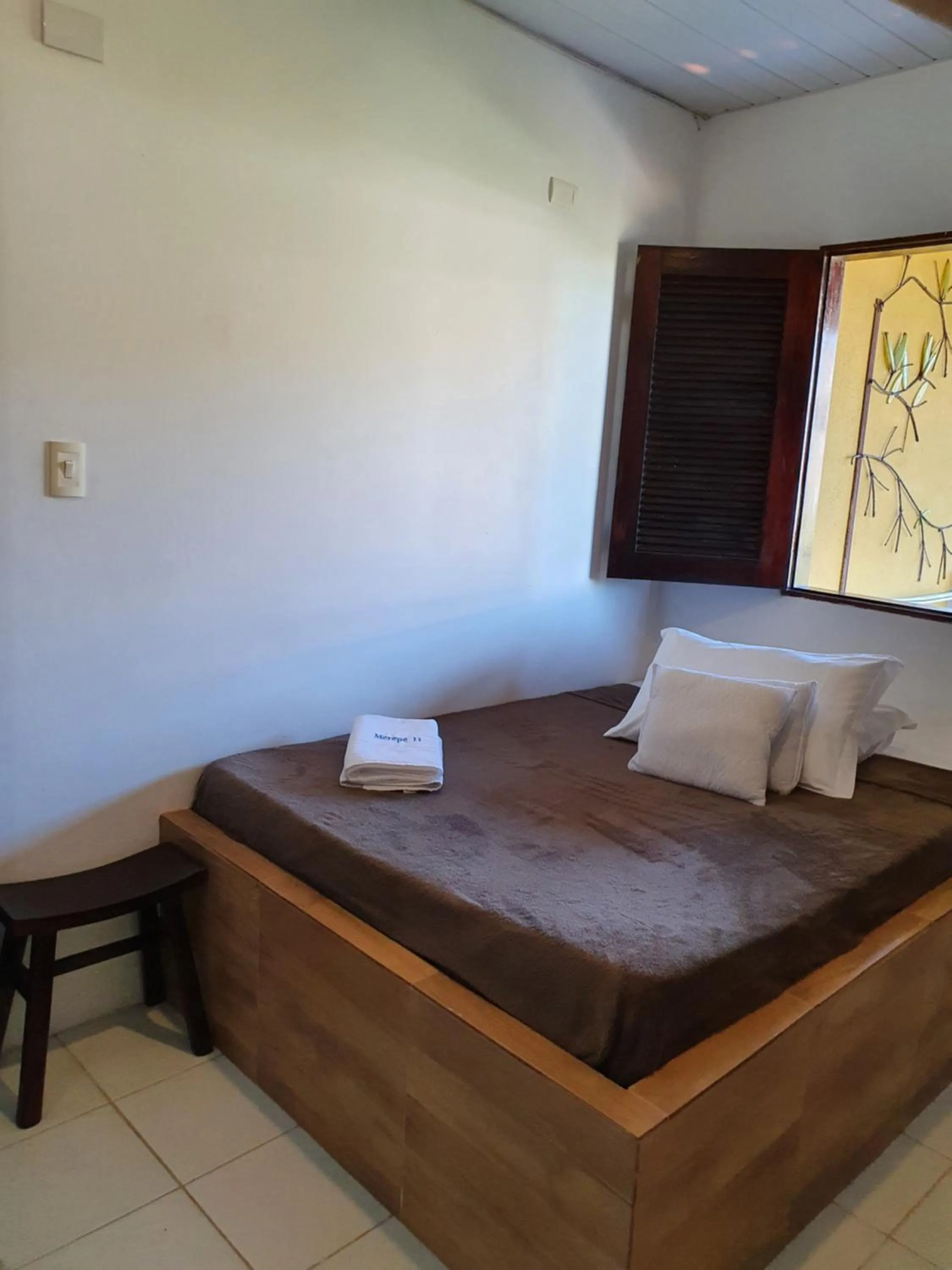Bed in Condomínio Merepe Residence Duplex
