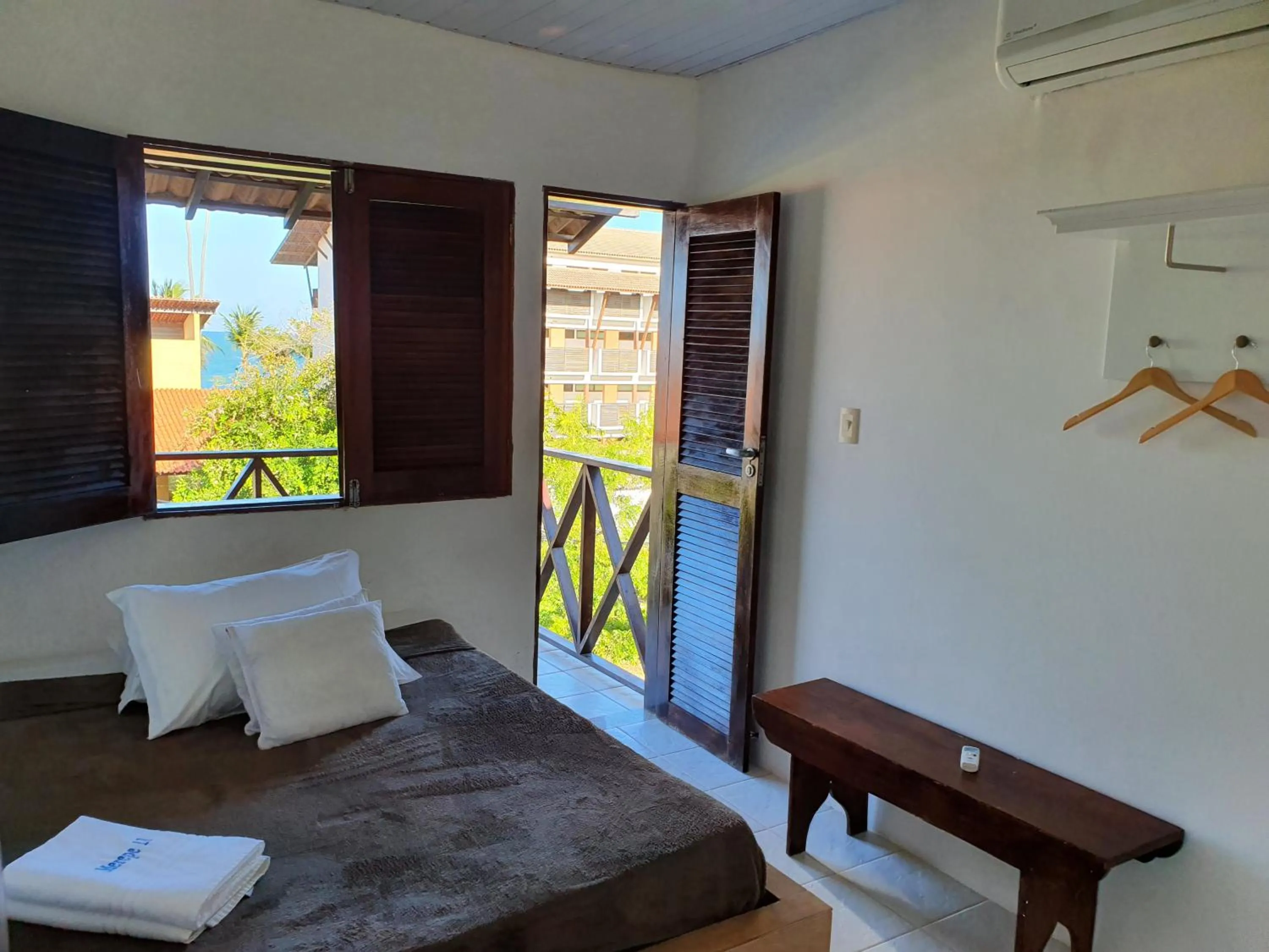 Bed in Condomínio Merepe Residence Duplex