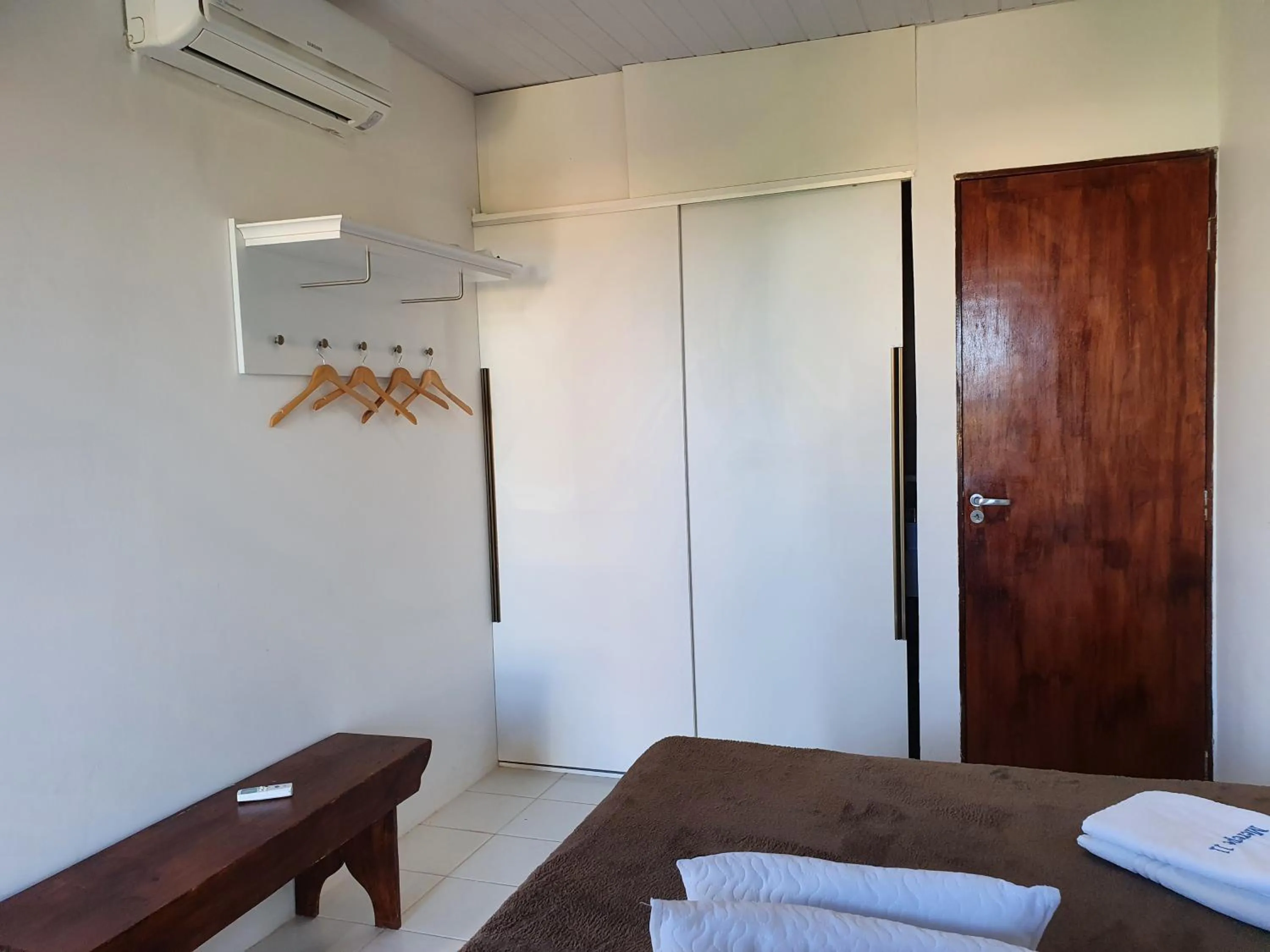 Bed in Condomínio Merepe Residence Duplex
