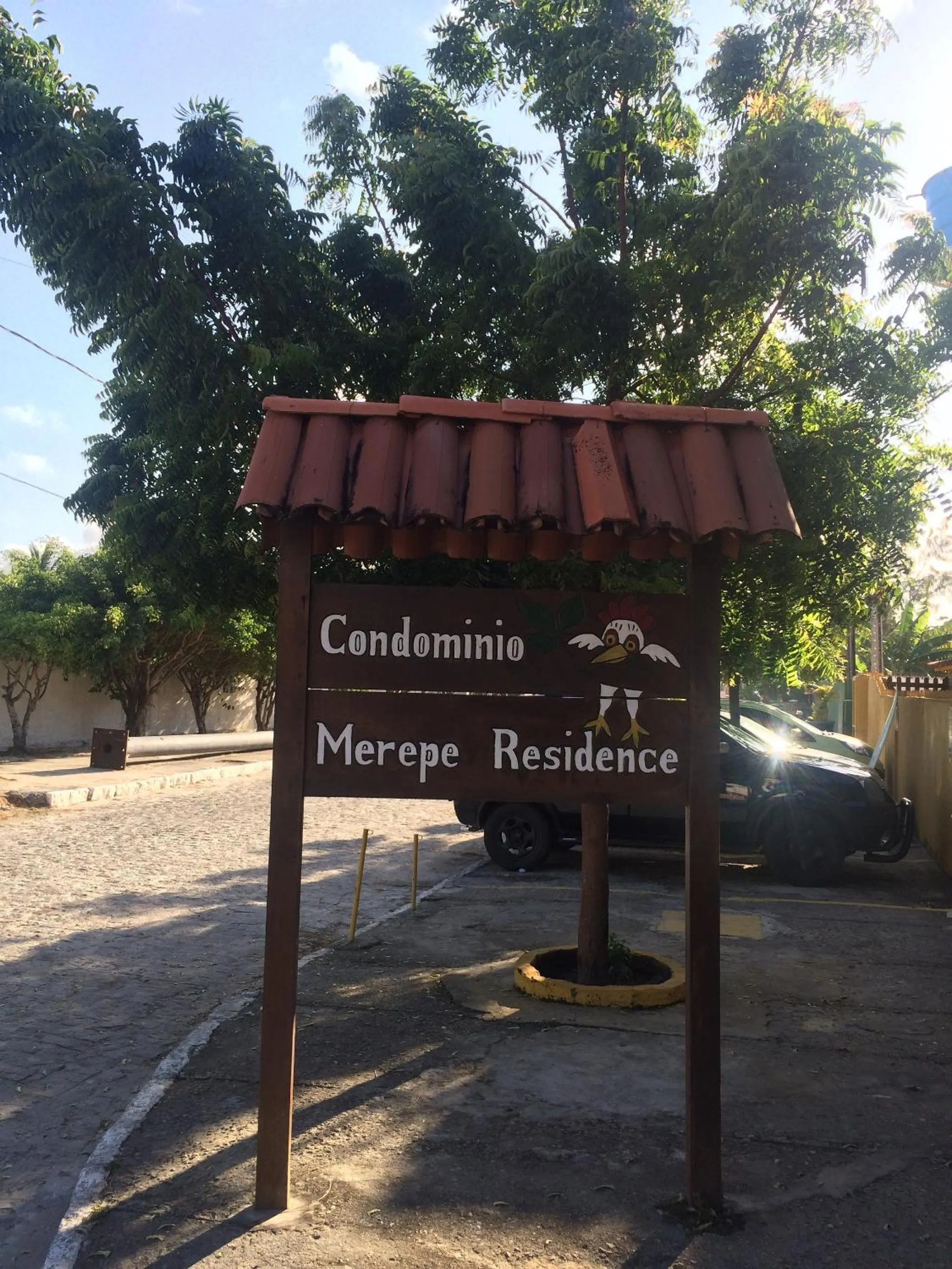 Facade/entrance in Condomínio Merepe Residence Duplex