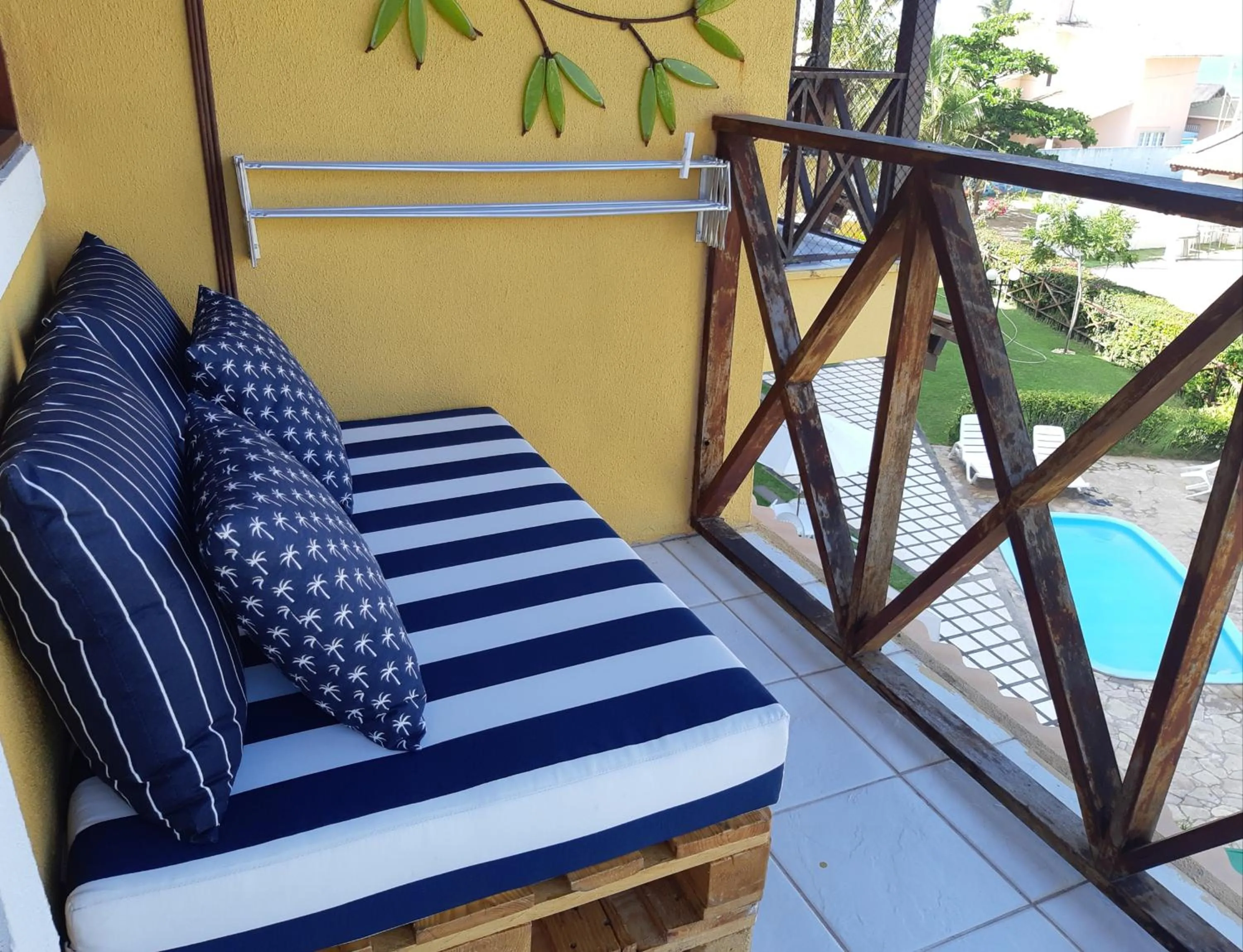 Balcony/Terrace in Condomínio Merepe Residence Duplex
