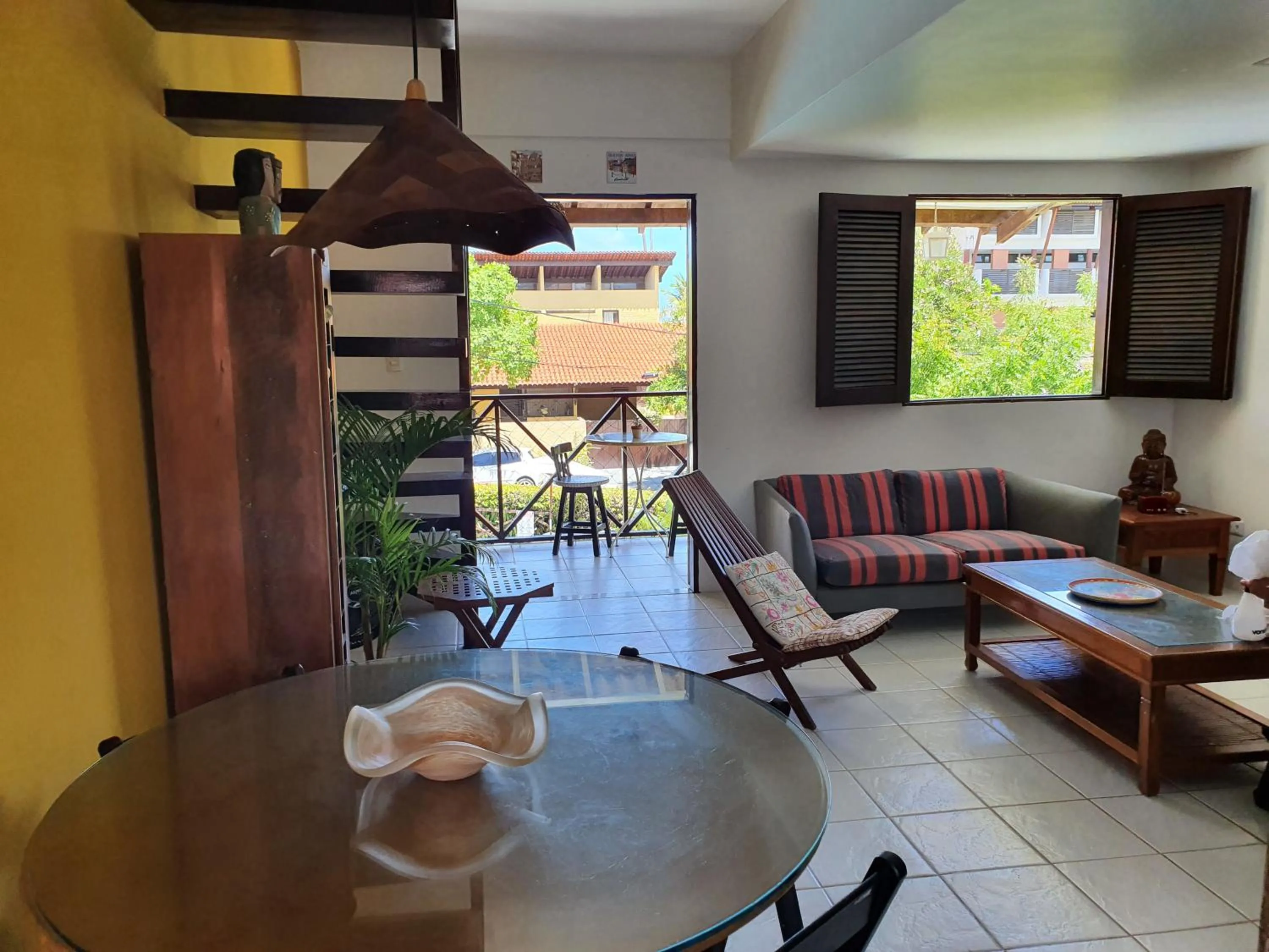 Living room in Condomínio Merepe Residence Duplex