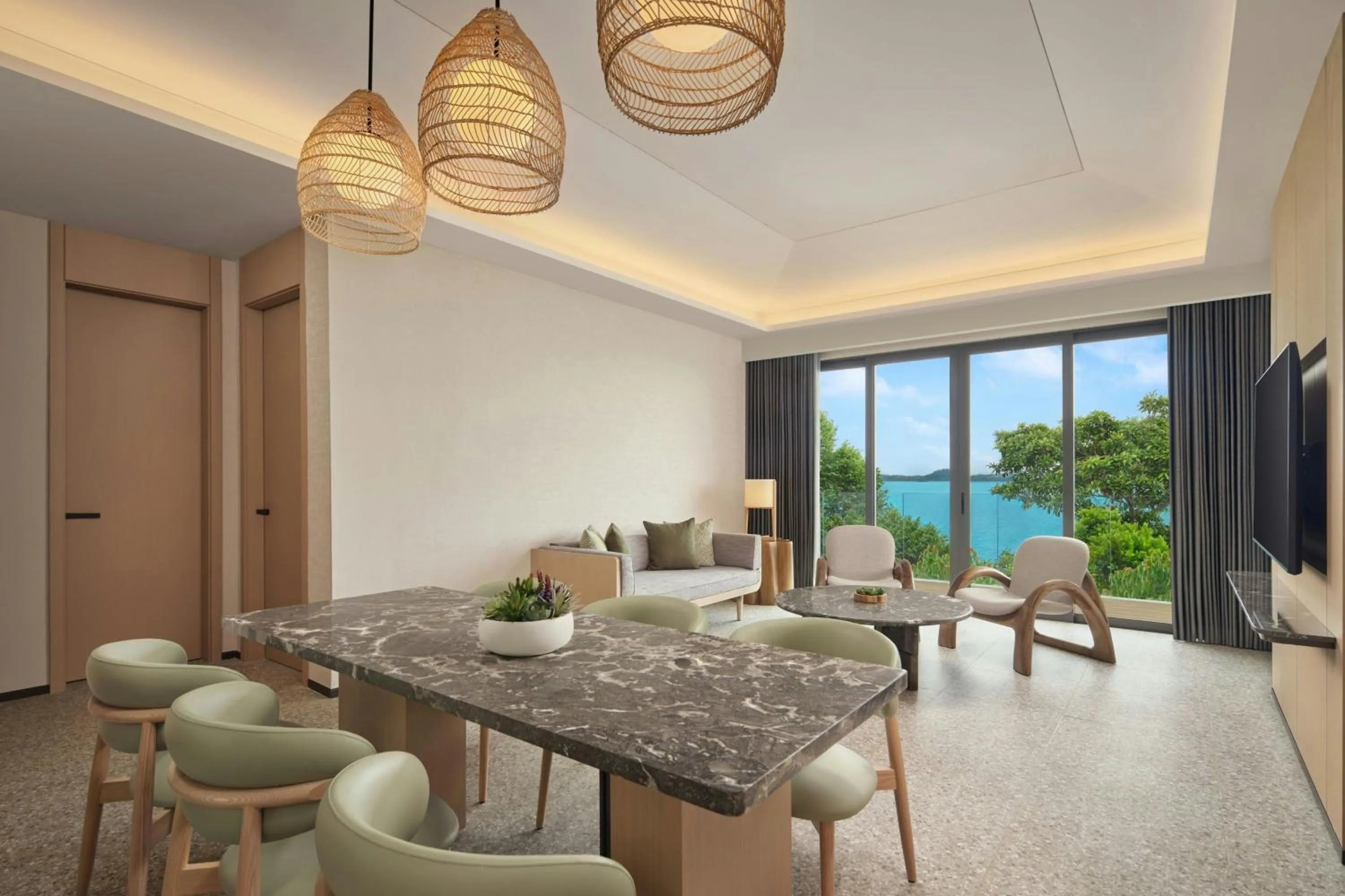 Living room in The Westin Nirup Island Resort & Spa