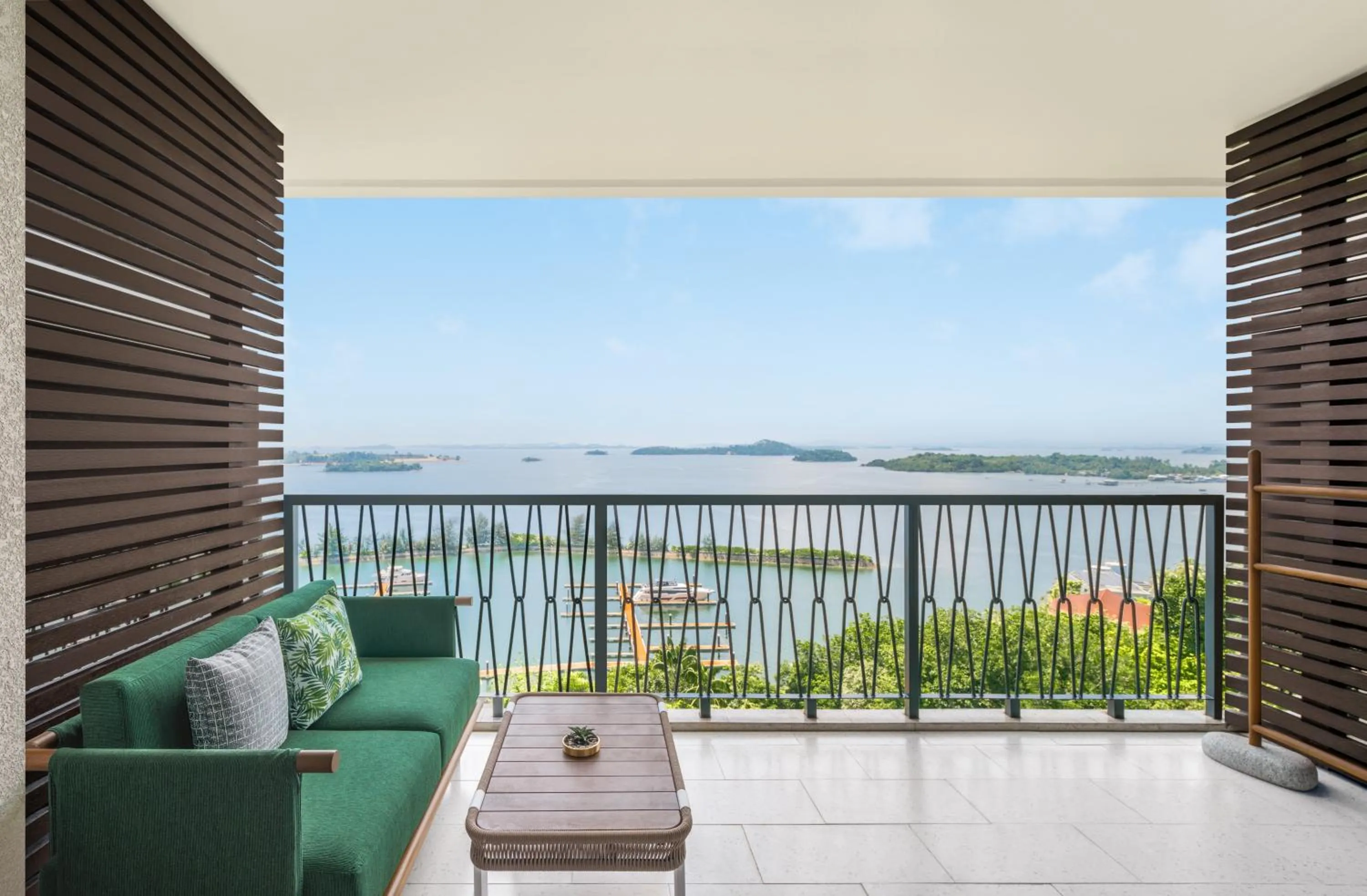 Patio in The Westin Nirup Island Resort & Spa