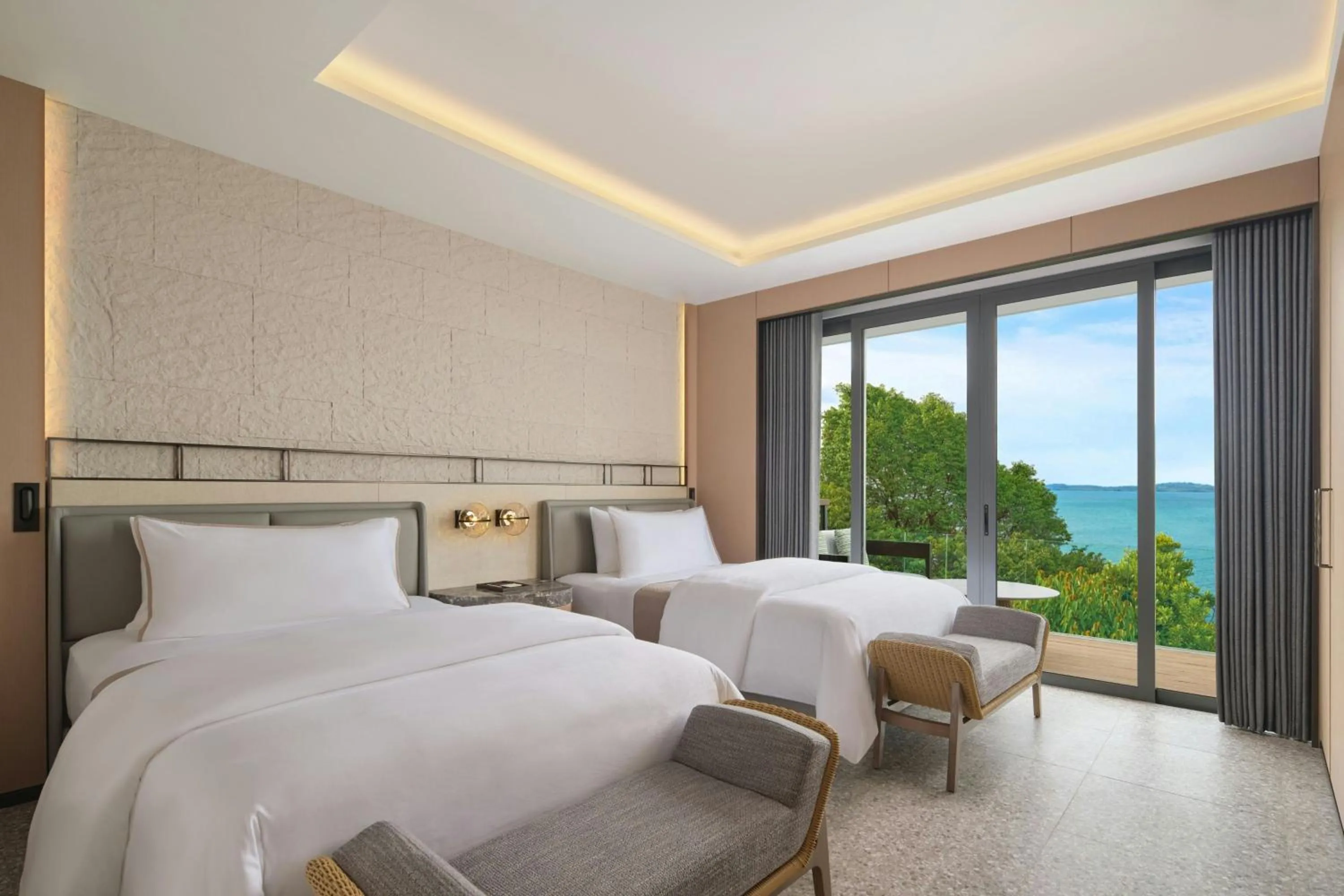 Bedroom, Bed in The Westin Nirup Island Resort & Spa