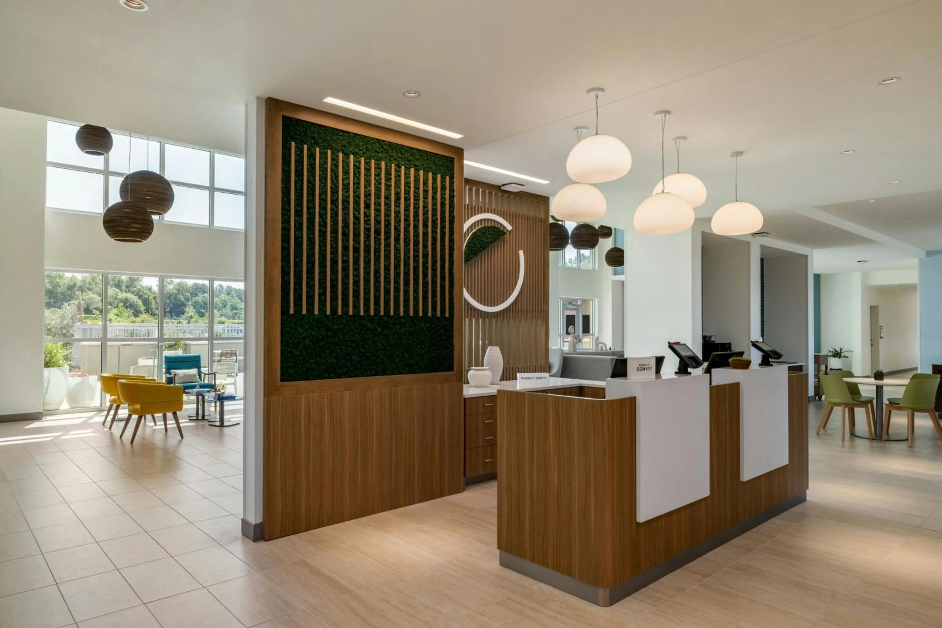 Lobby or reception in Element Charleston Airport