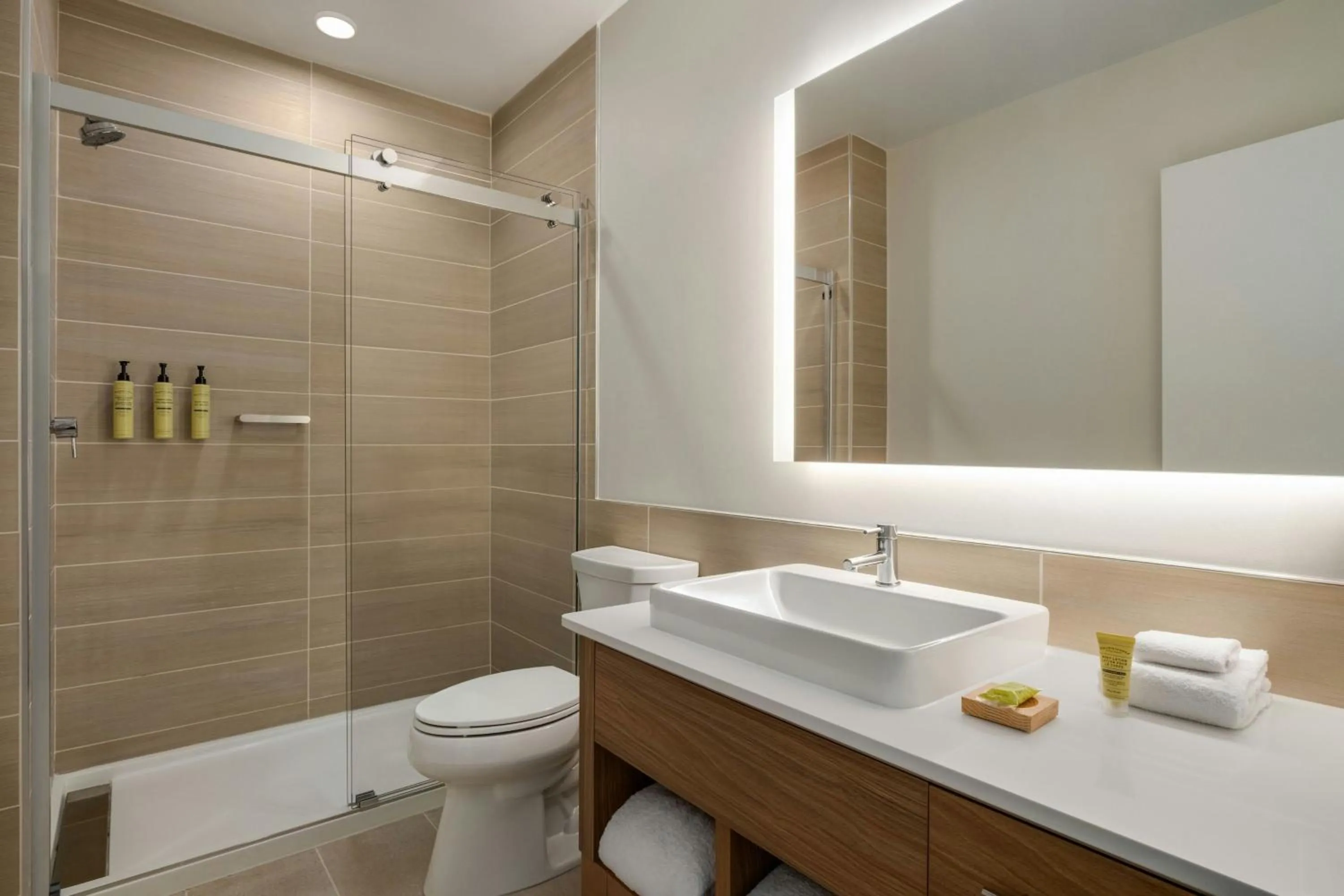 Bathroom in Element Charleston Airport