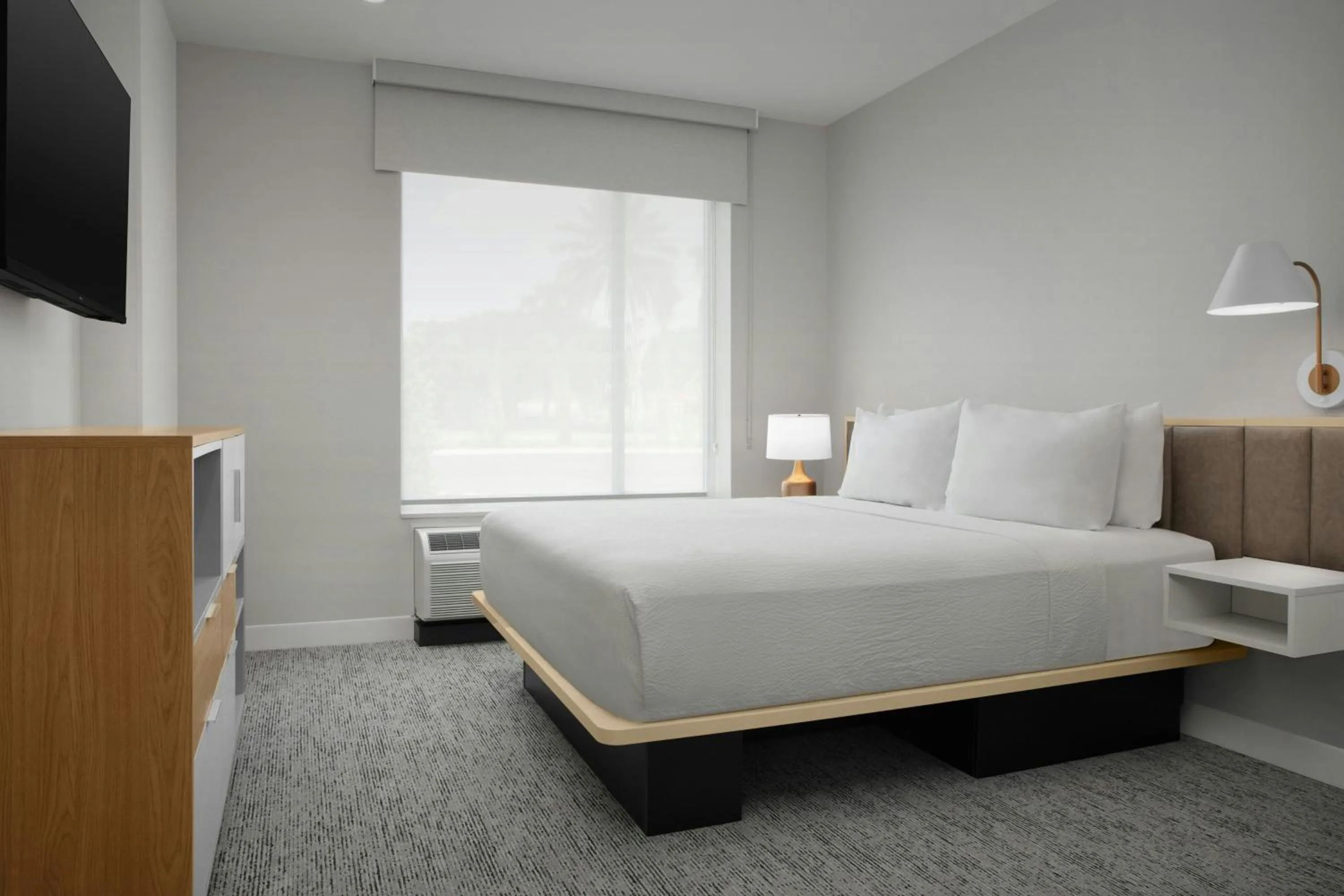 Bedroom, Bed in TownePlace Suites by Marriott Jacksonville Mayport