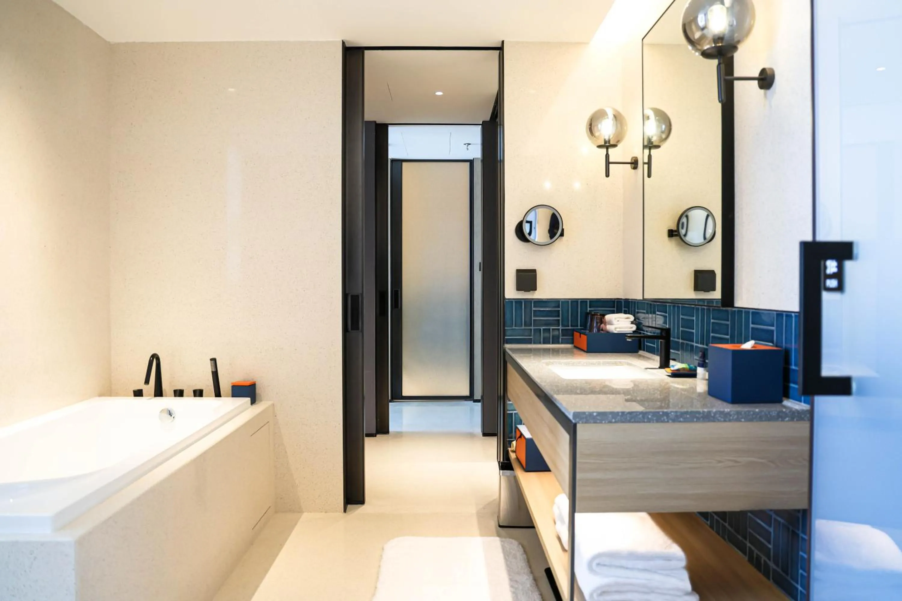Bathroom in Four Points by Sheraton Shenzhen, Guangming