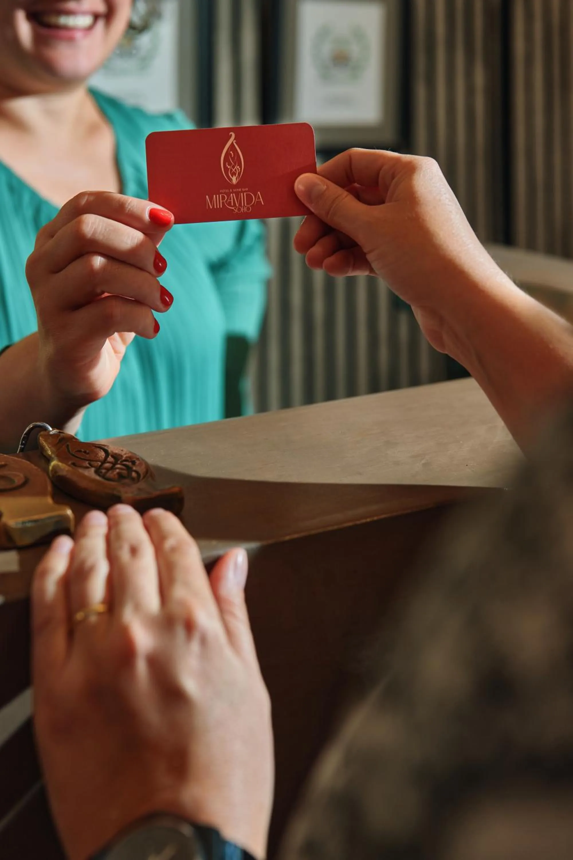 Lobby or reception in Miravida Soho Hotel & Wine Bar
