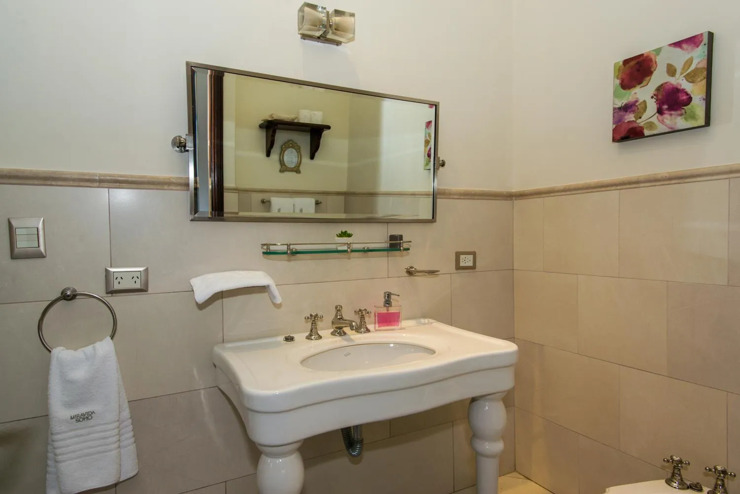 Bathroom in Miravida Soho Hotel & Wine Bar