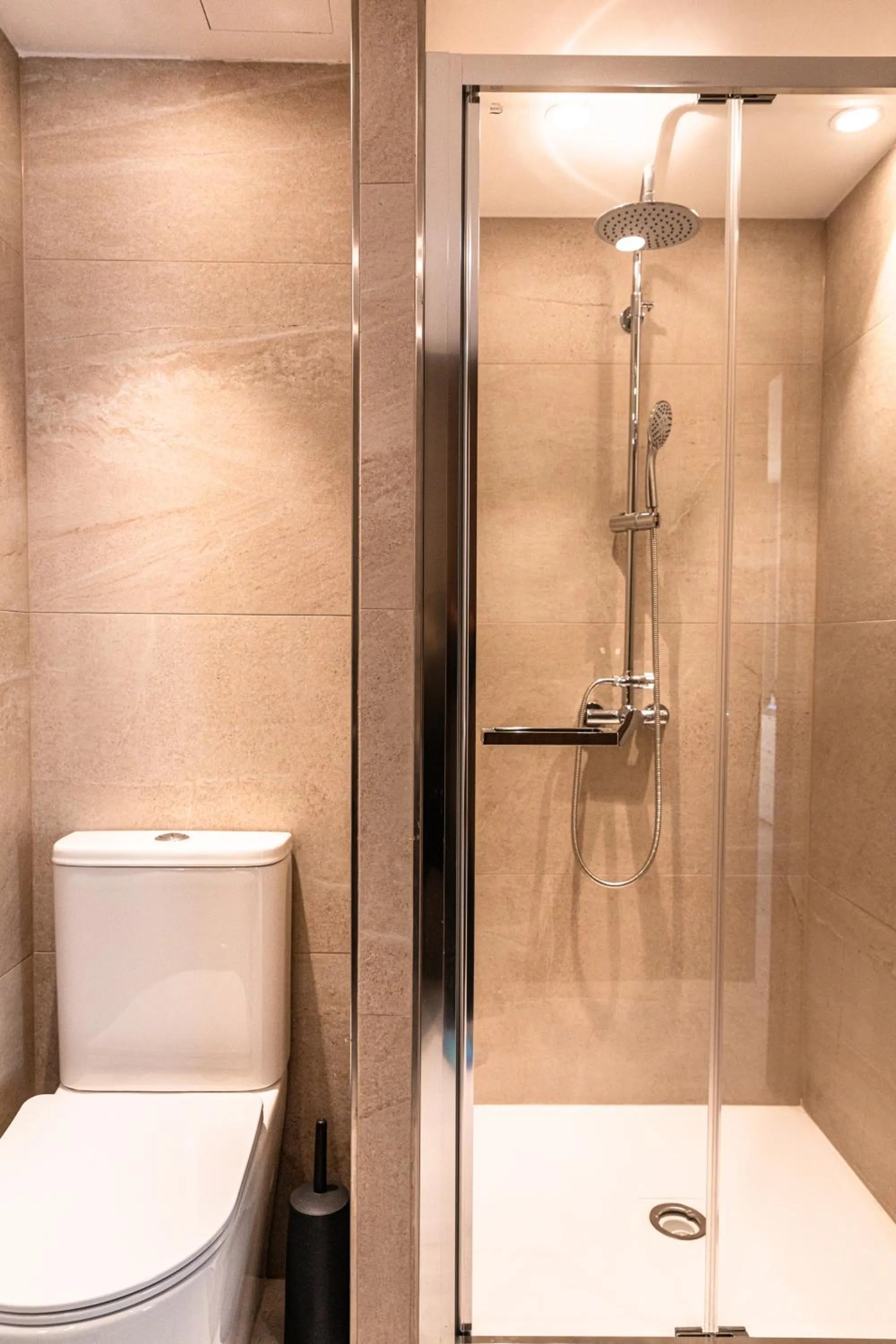 Shower in CA Sand Dune Hotel