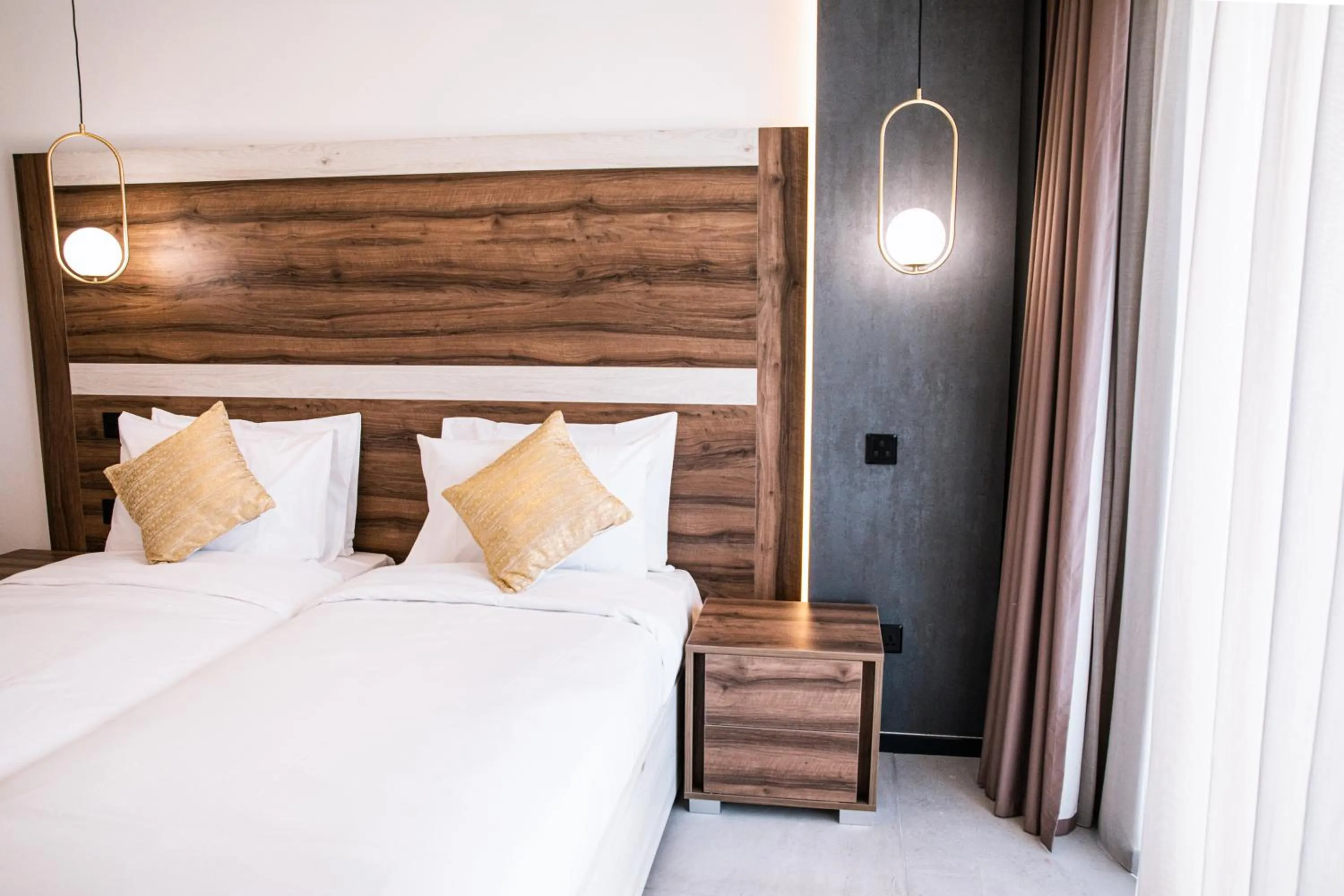 Bed in CA Sand Dune Hotel