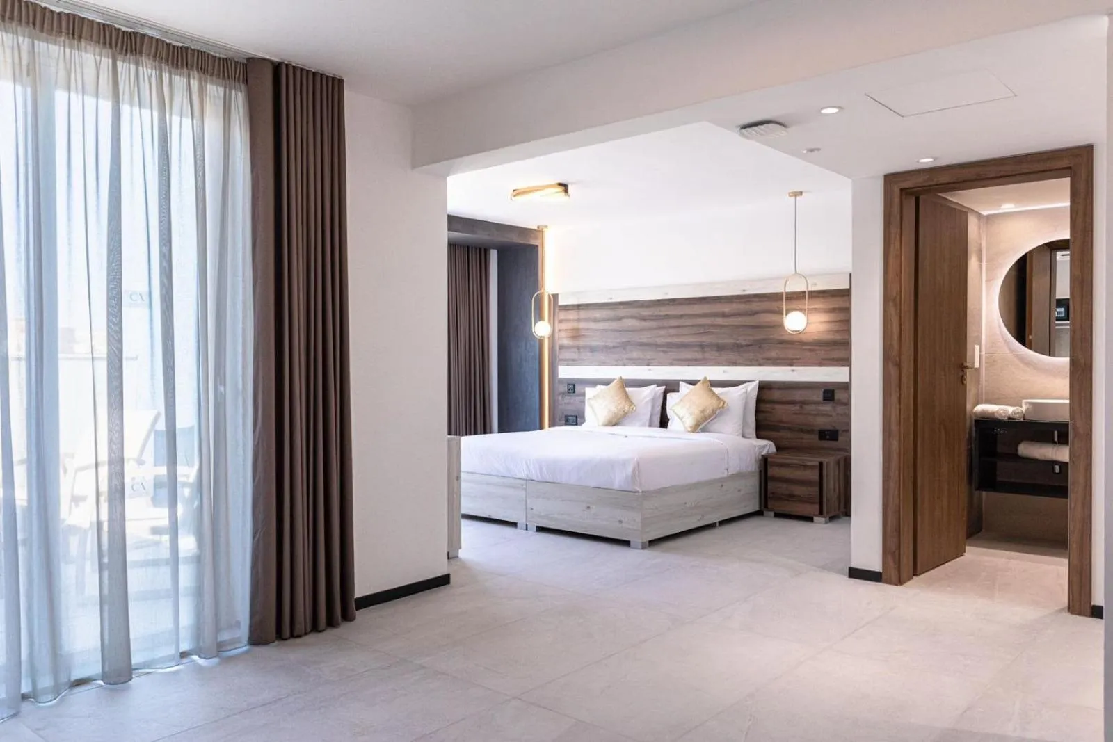 Bed in CA Sand Dune Hotel