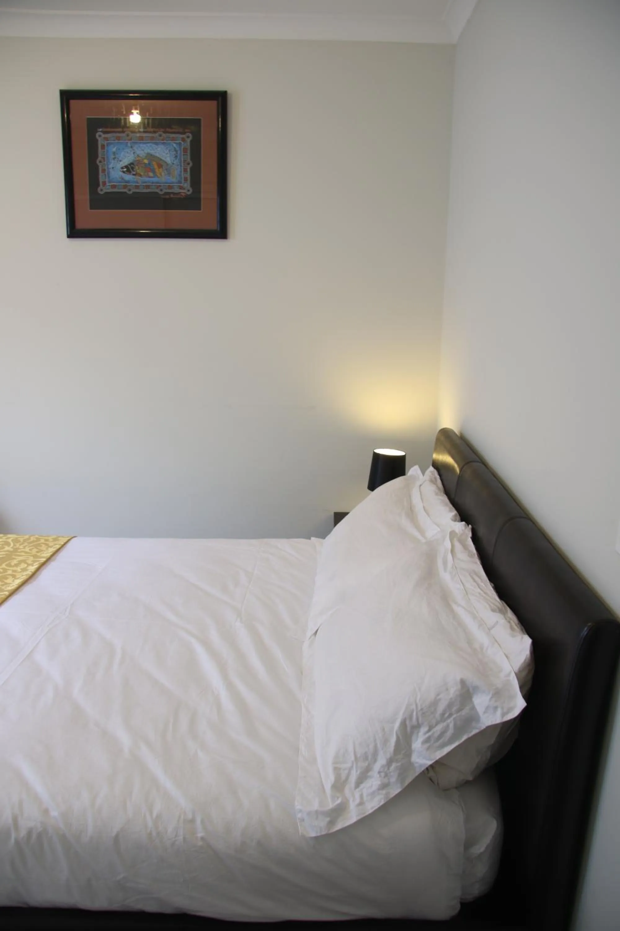 Bedroom, Bed in Apple House