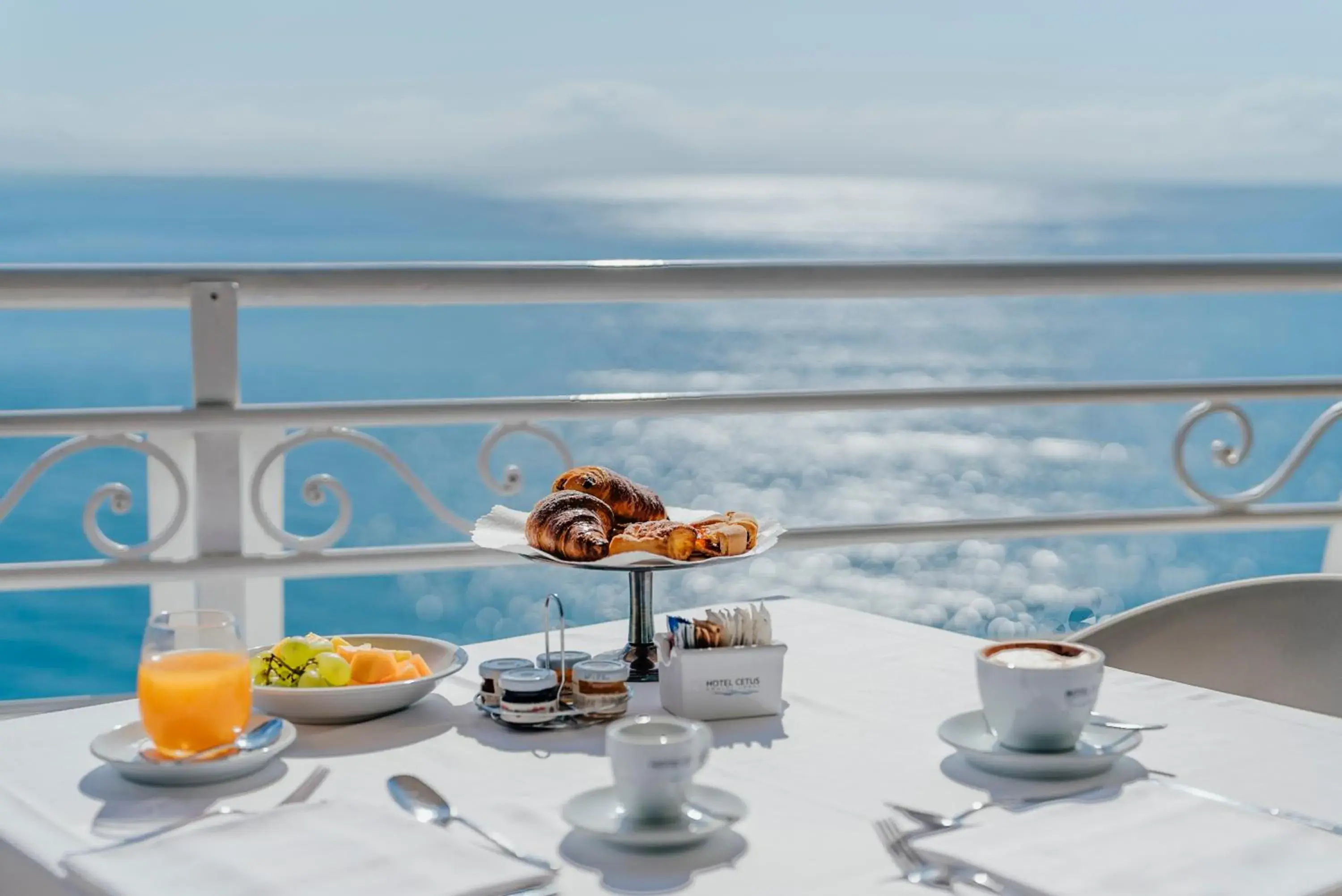 Italian breakfast in Hotel Cetus Italian breakfast in Hotel Cetus