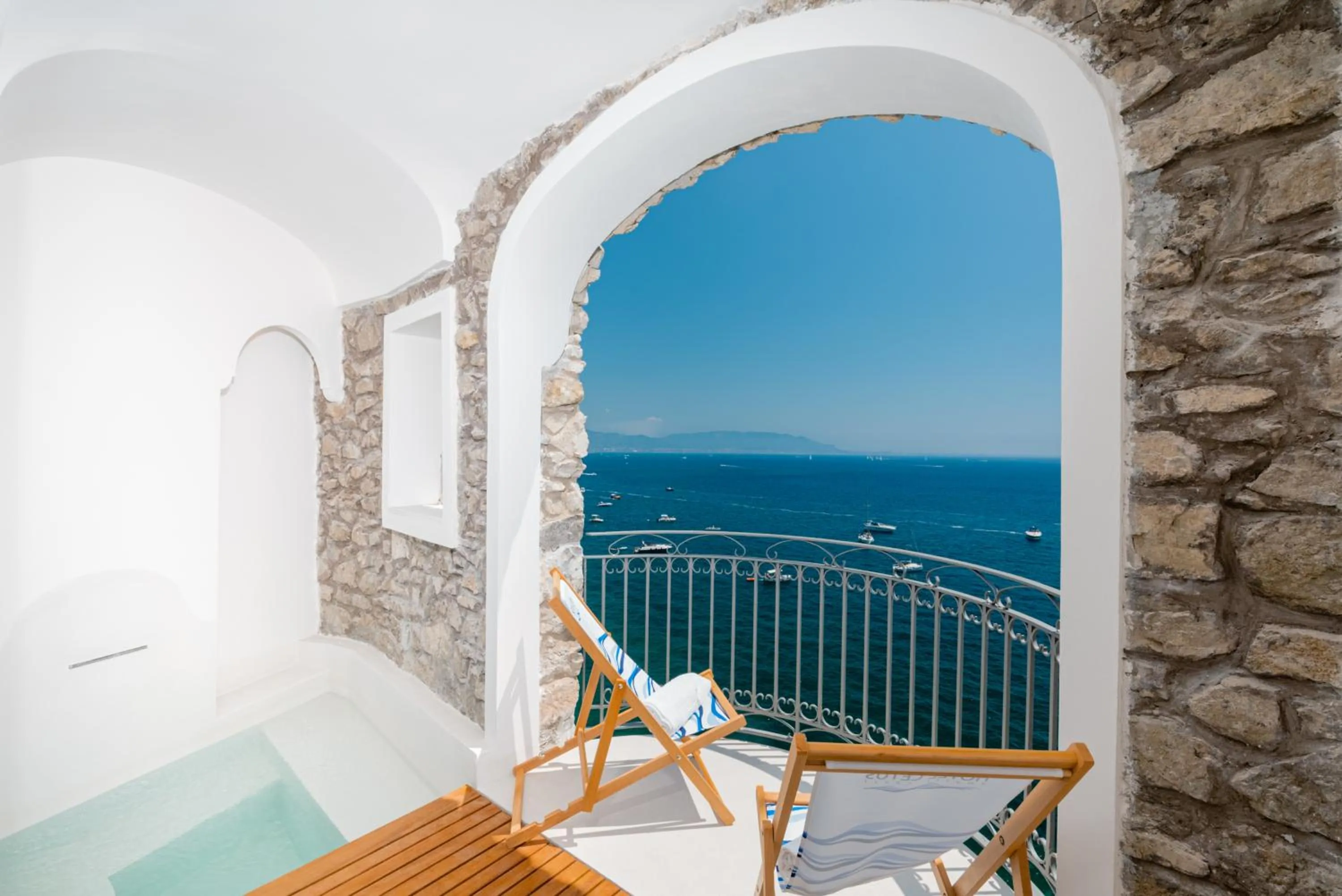 Natural landscape in Hotel Cetus