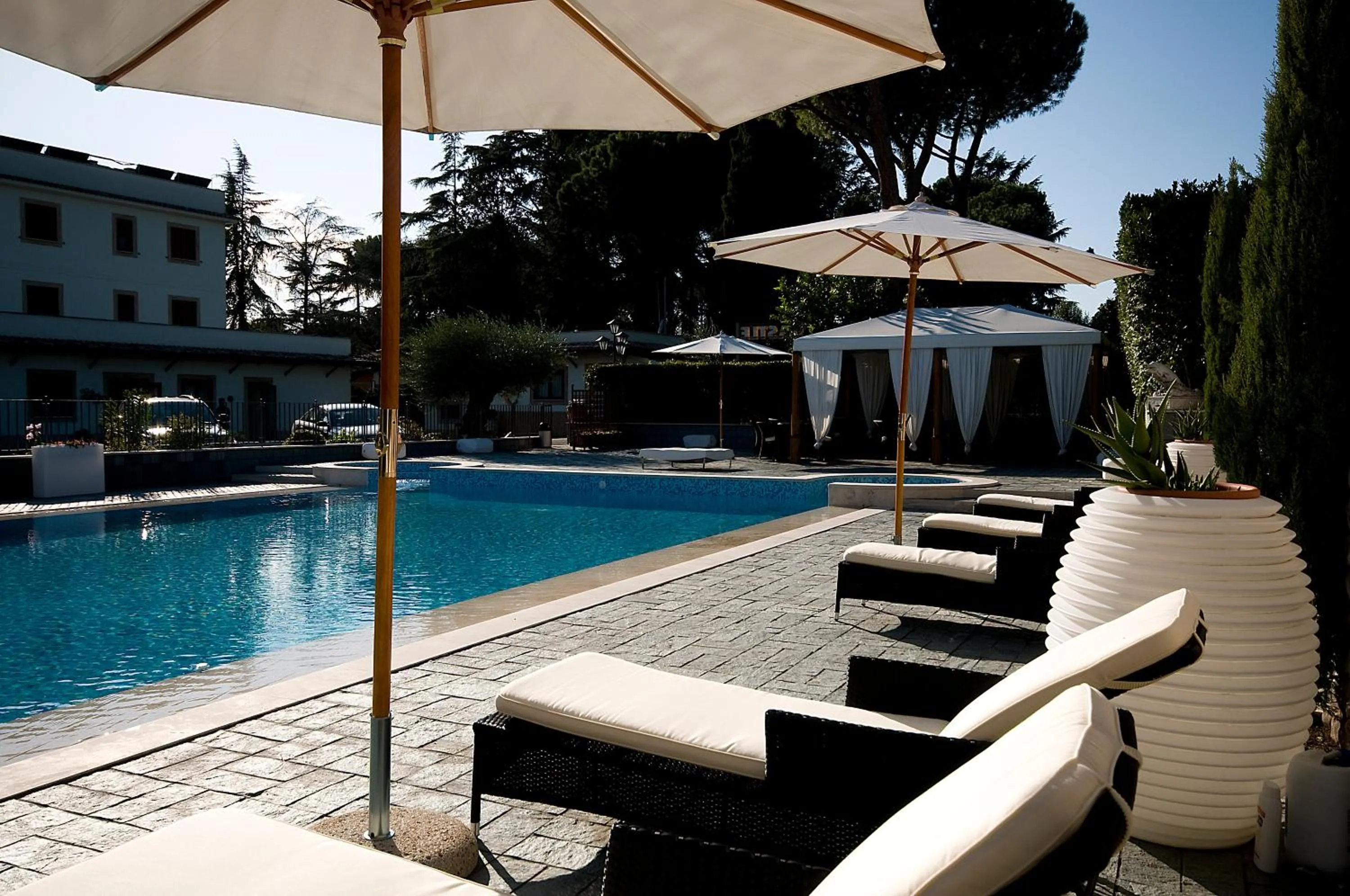 Swimming pool in Hotel Castle