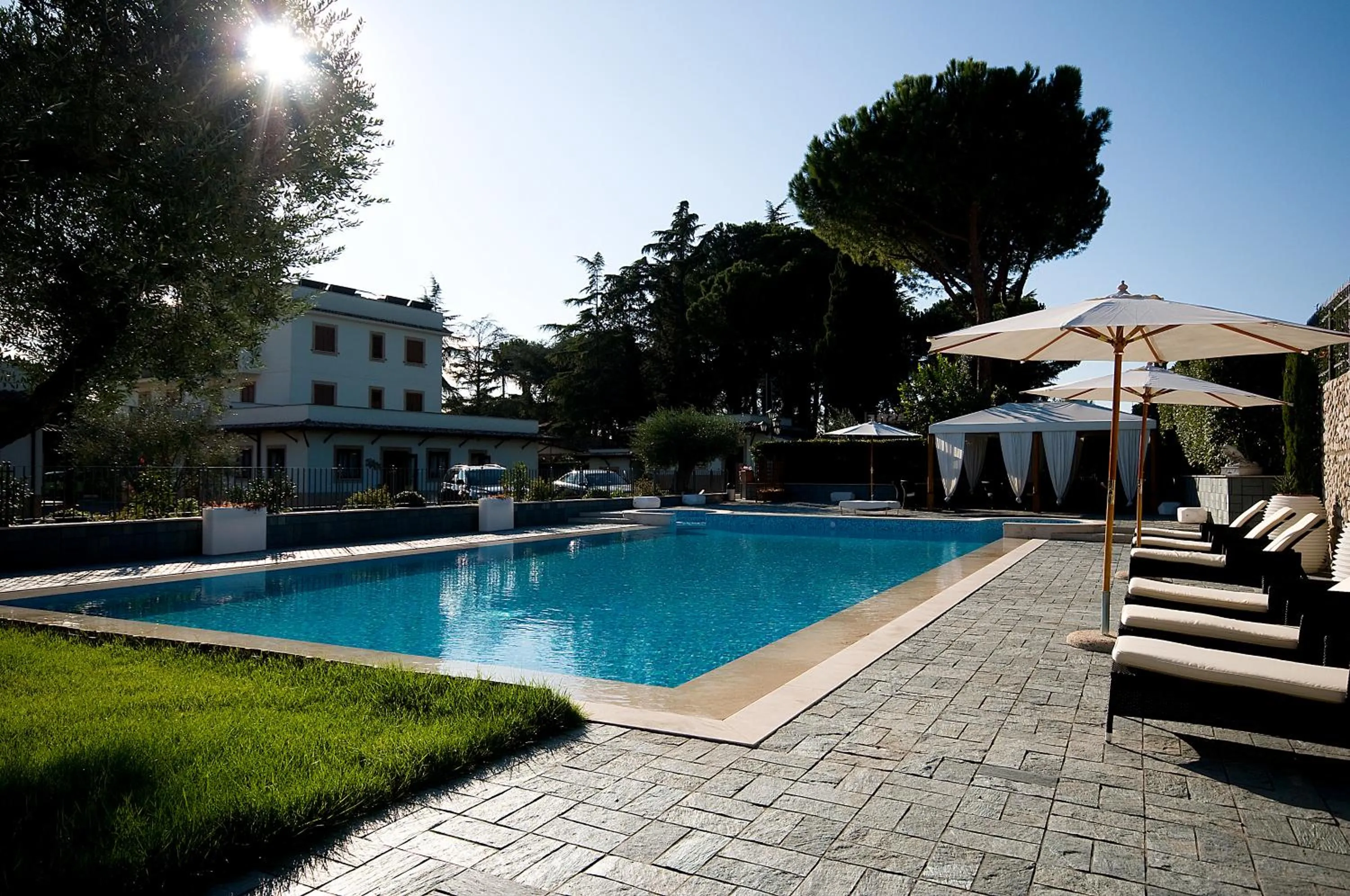 Swimming pool in Hotel Castle