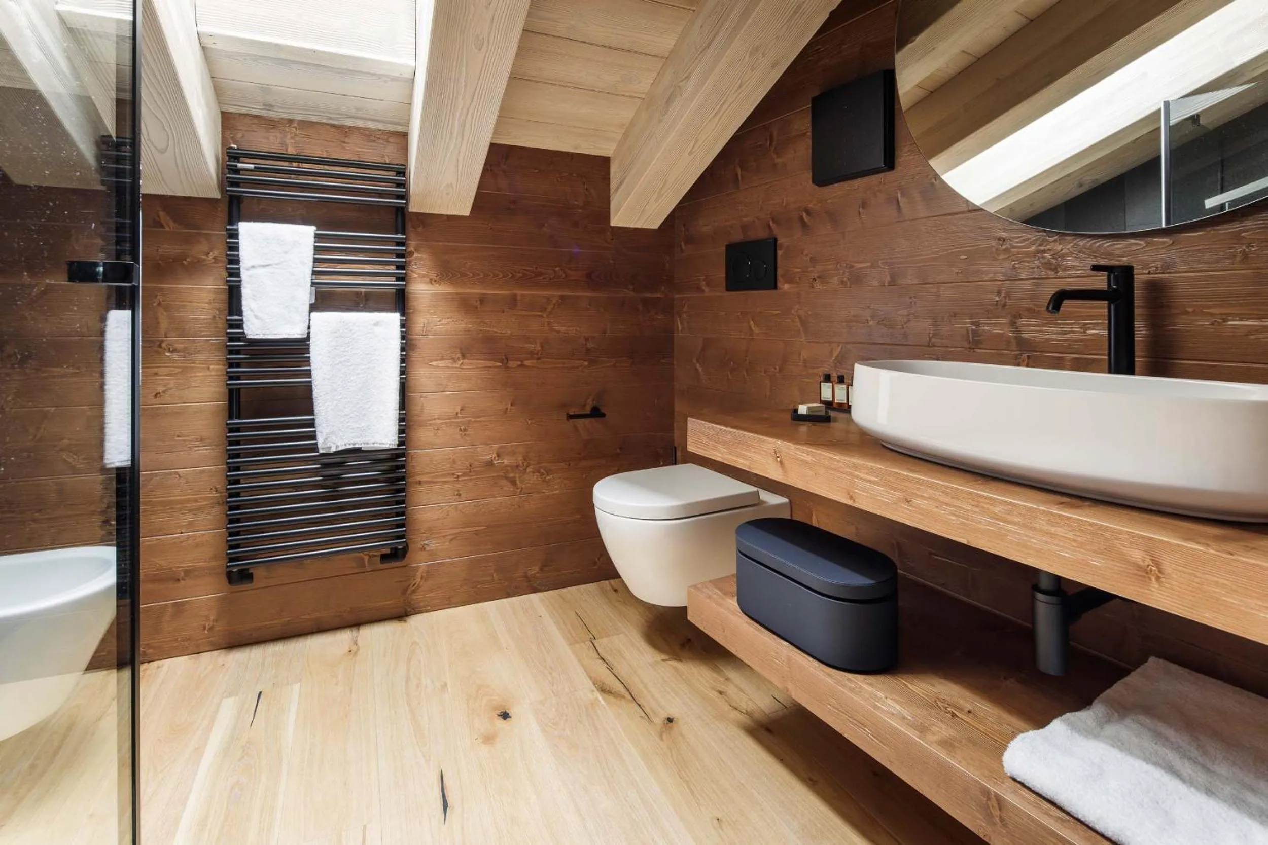 Steam room in Casa Guargnè