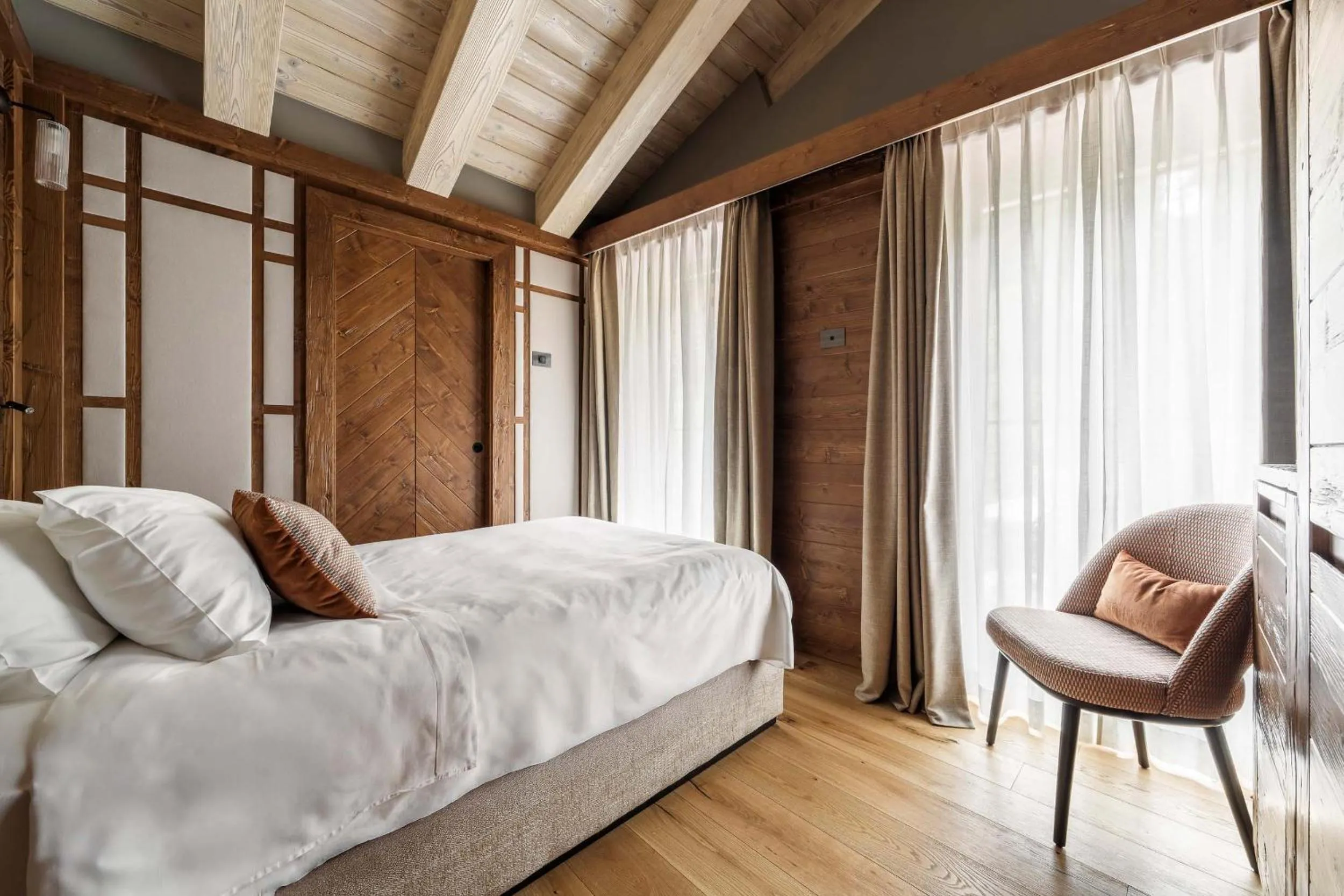 Bedroom, Bed in Casa Guargnè