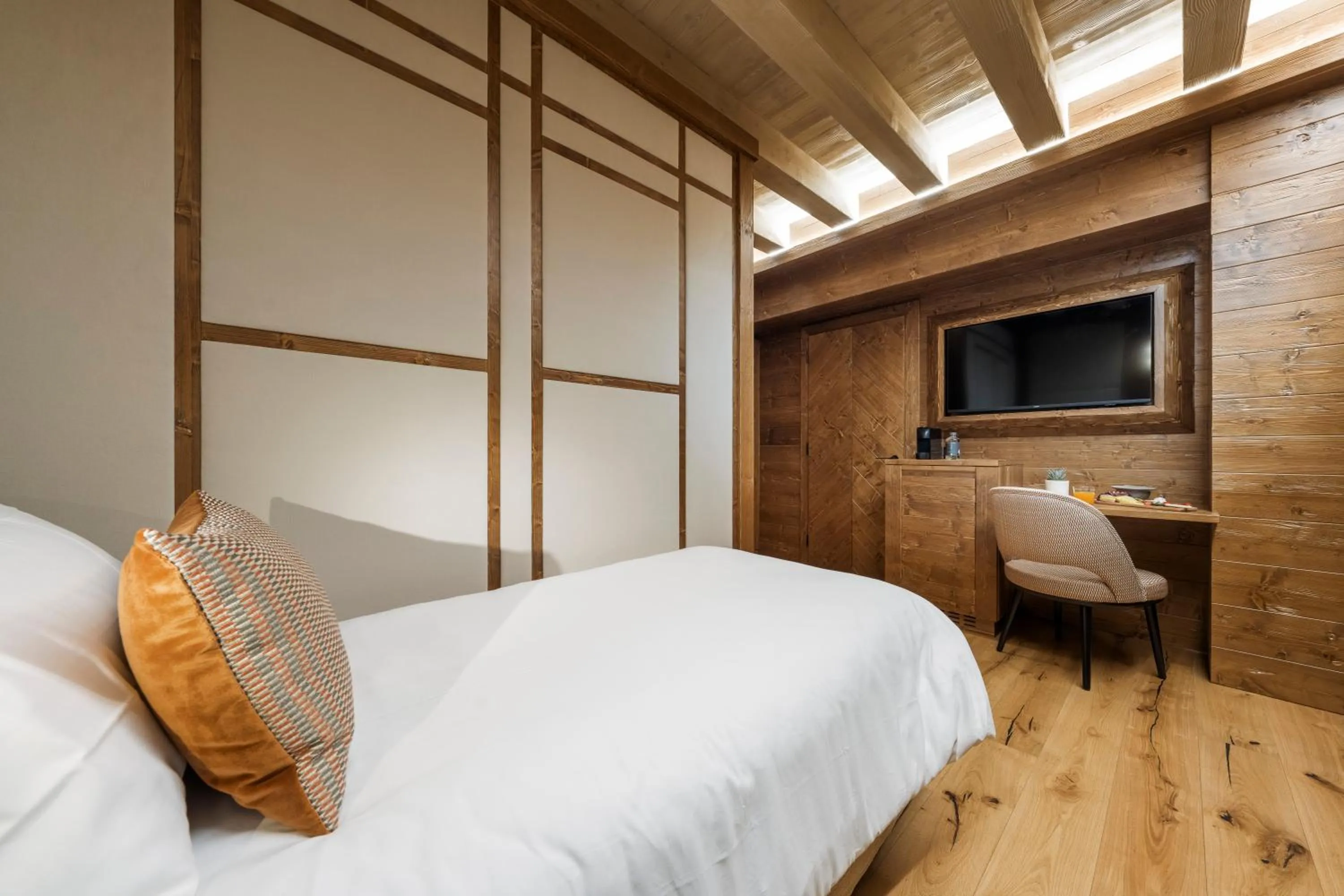 Bed in Casa Guargnè