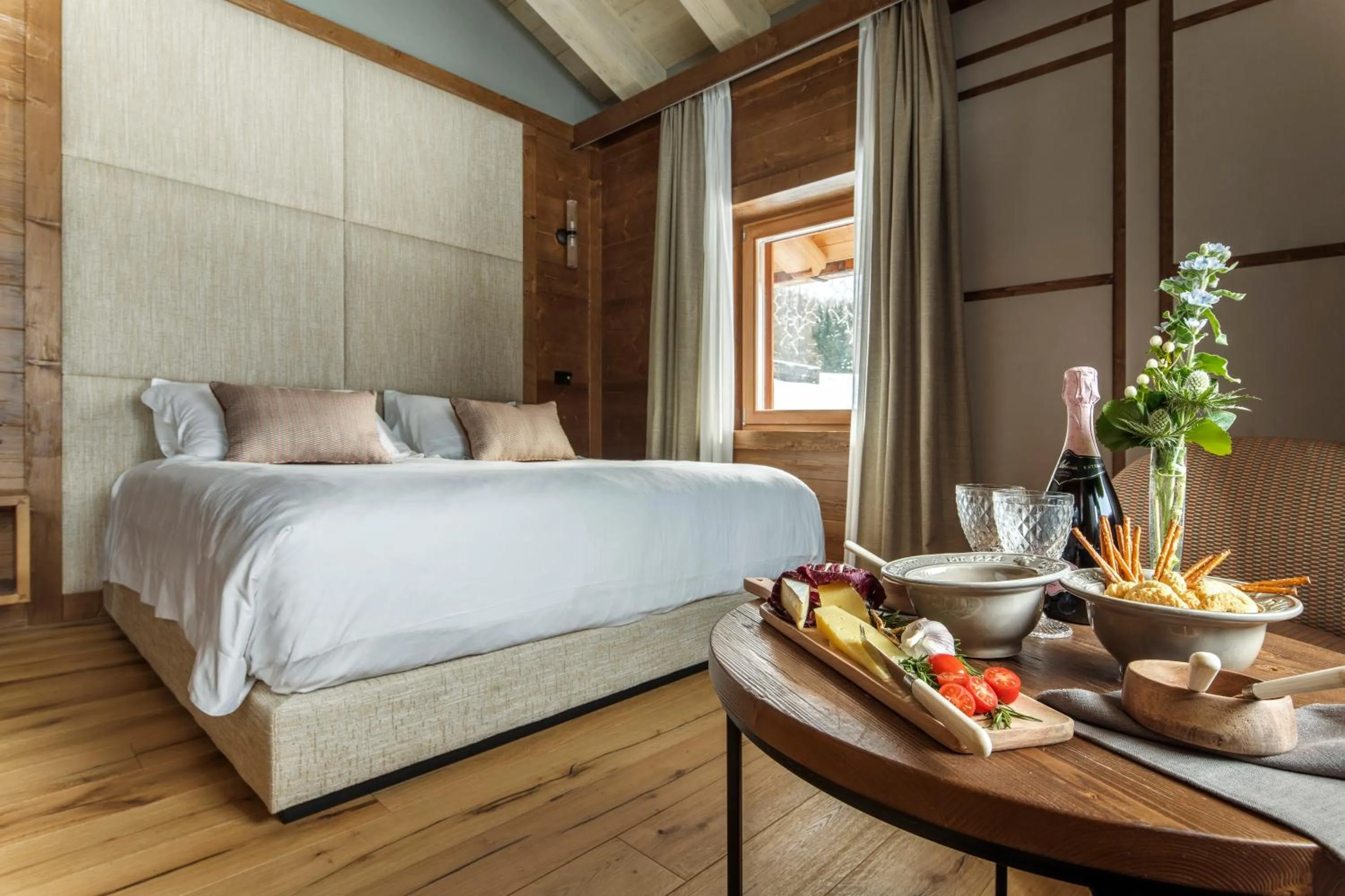 Bed in Casa Guargnè