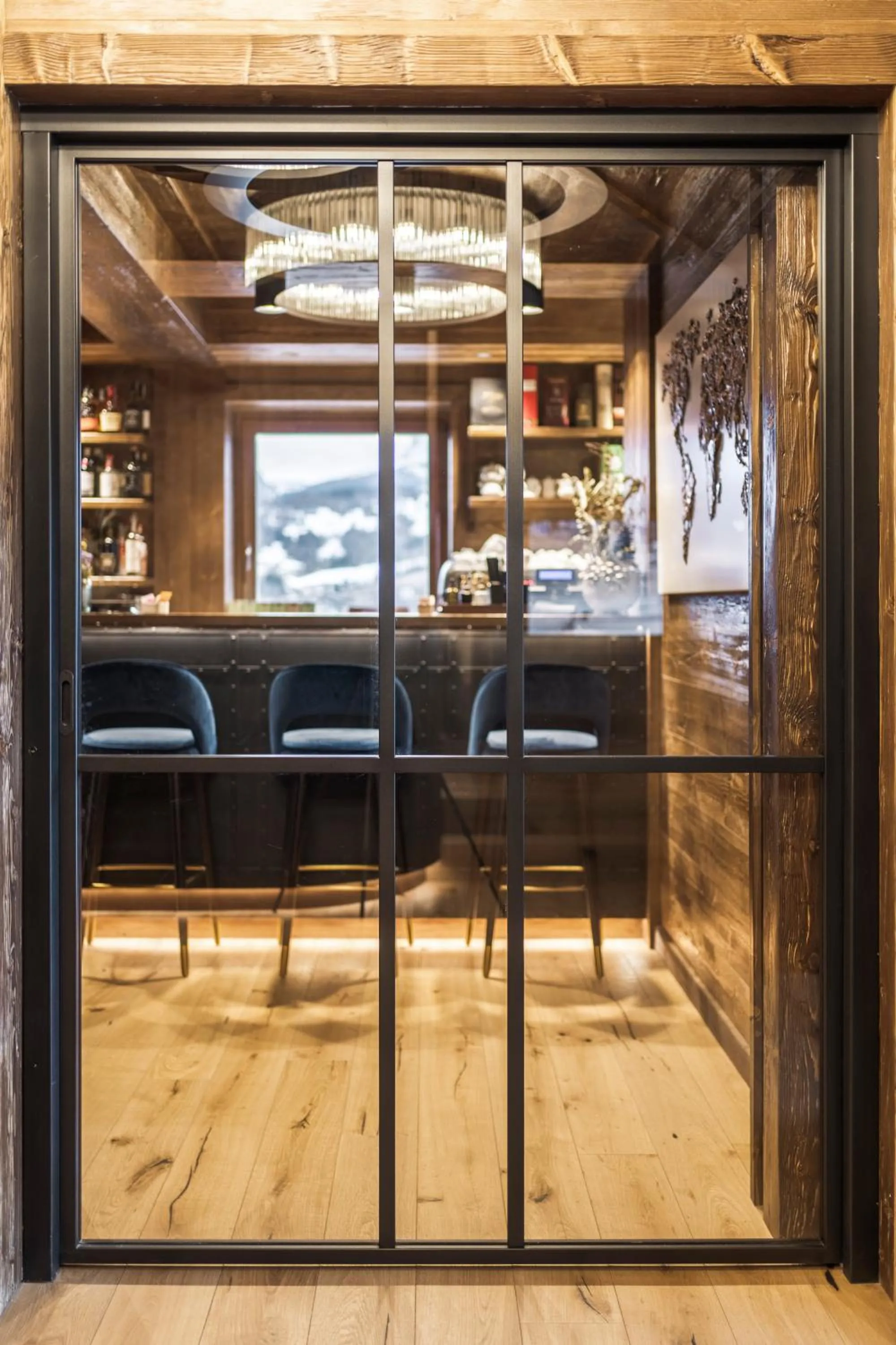 Decorative detail in Casa Guargnè