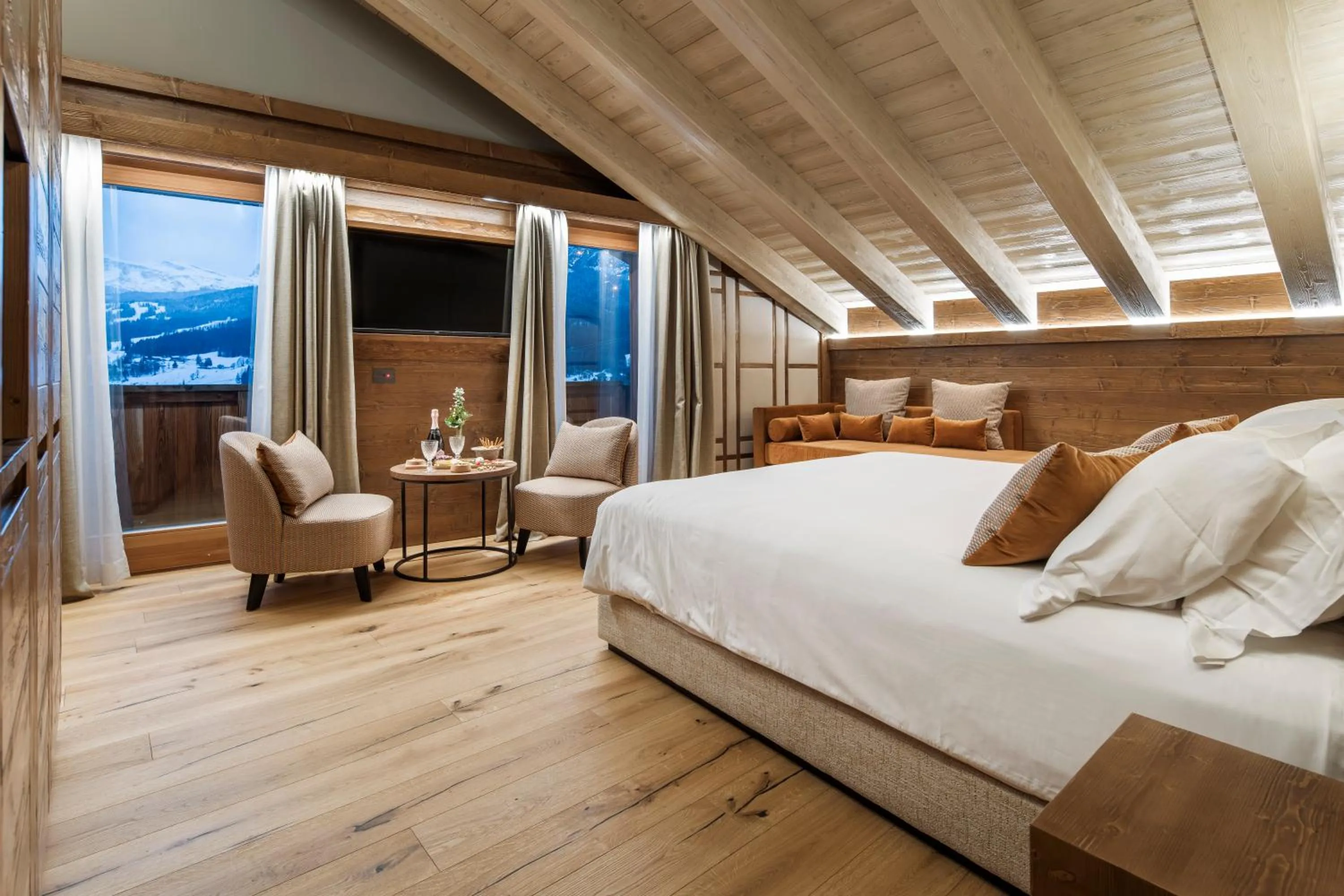 Bed in Casa Guargnè