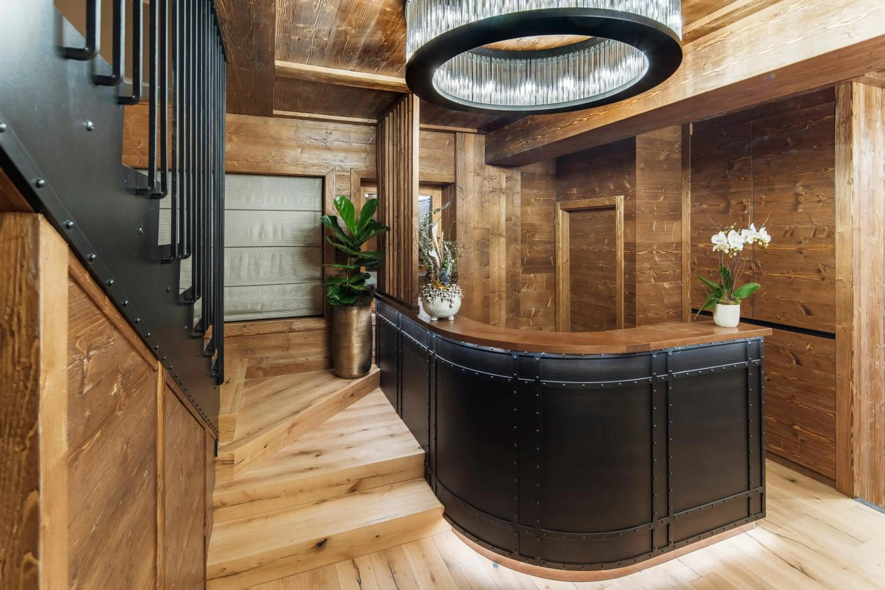 Lobby or reception in Casa Guargnè