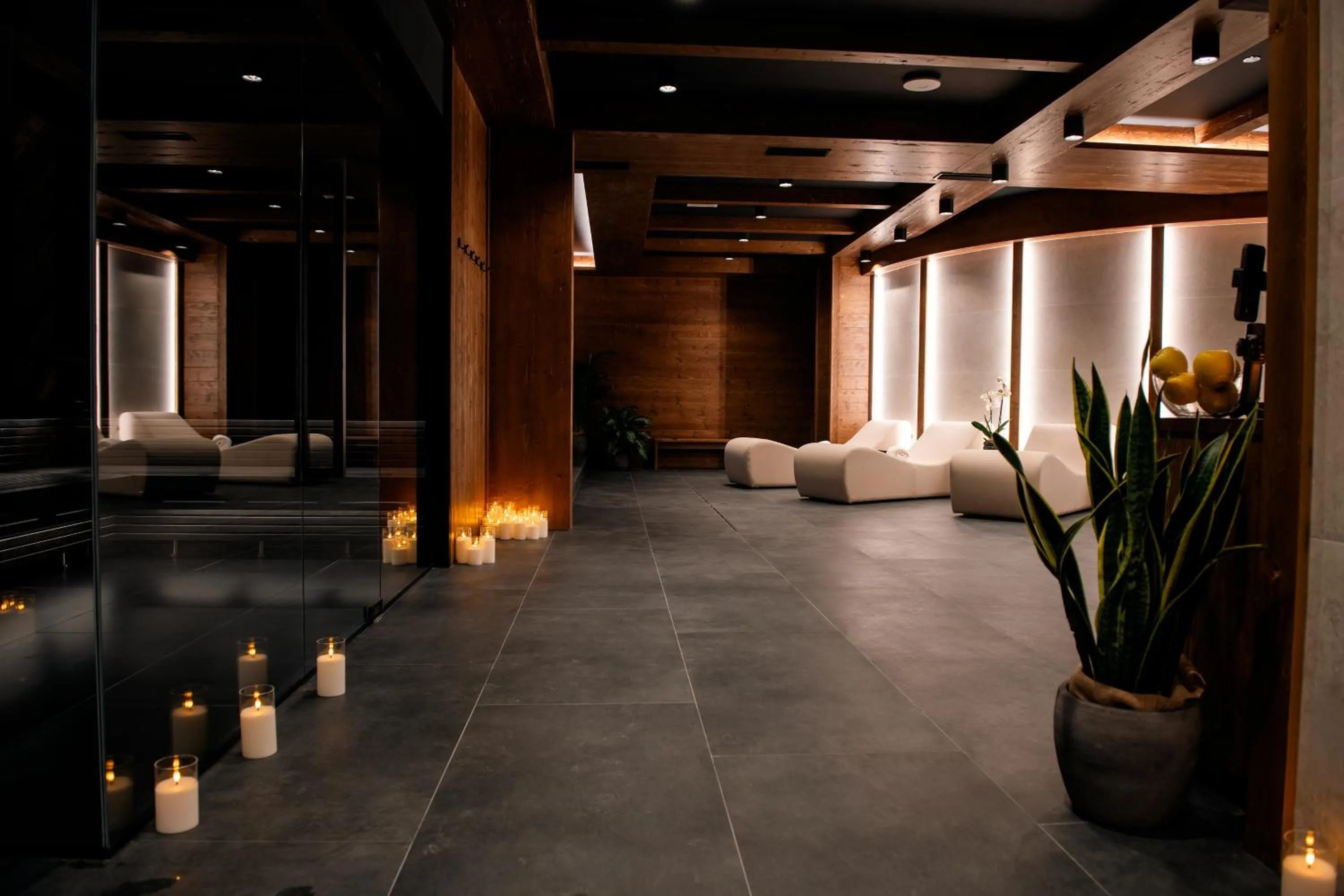 Spa and wellness centre/facilities in Casa Guargnè
