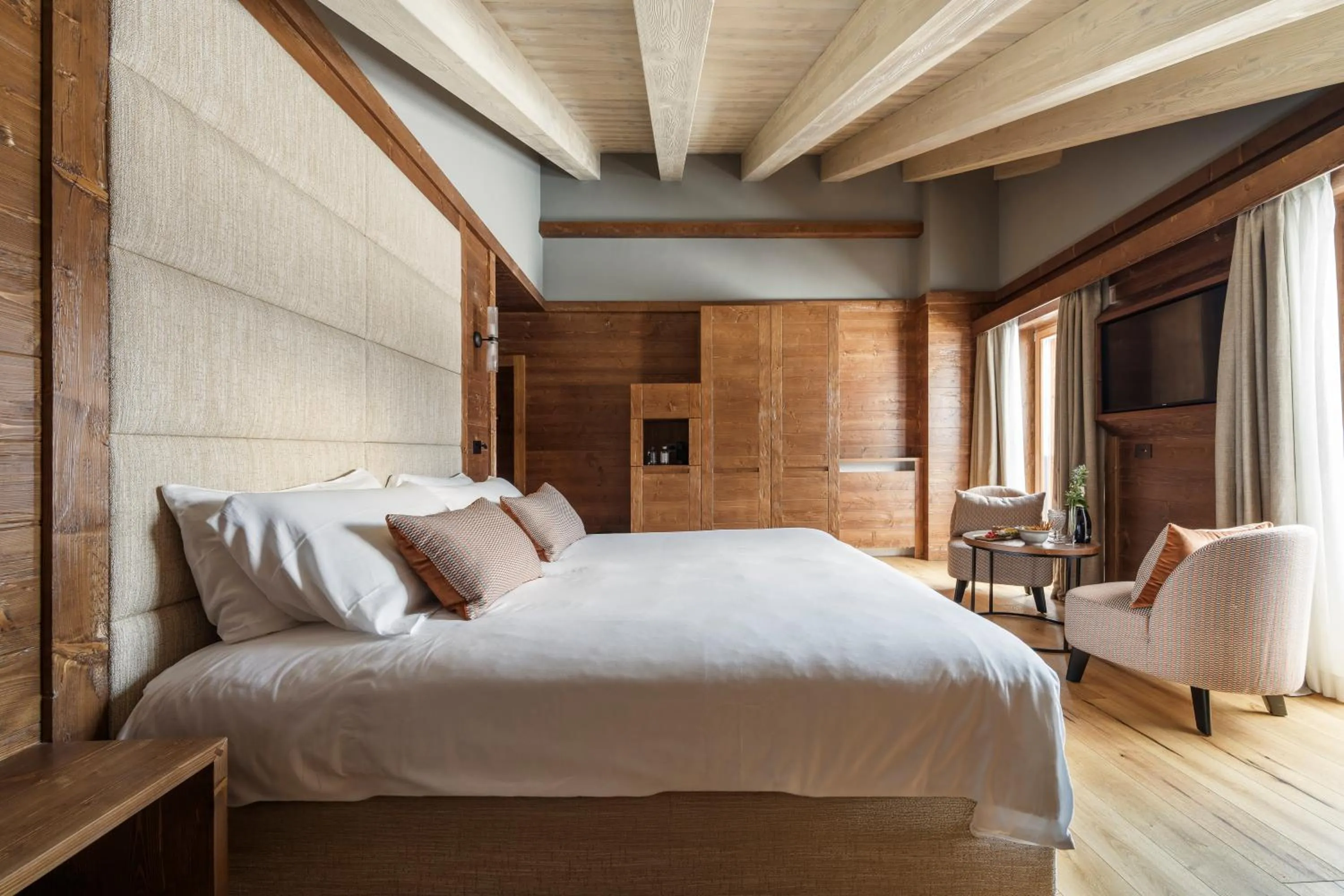 Bed in Casa Guargnè