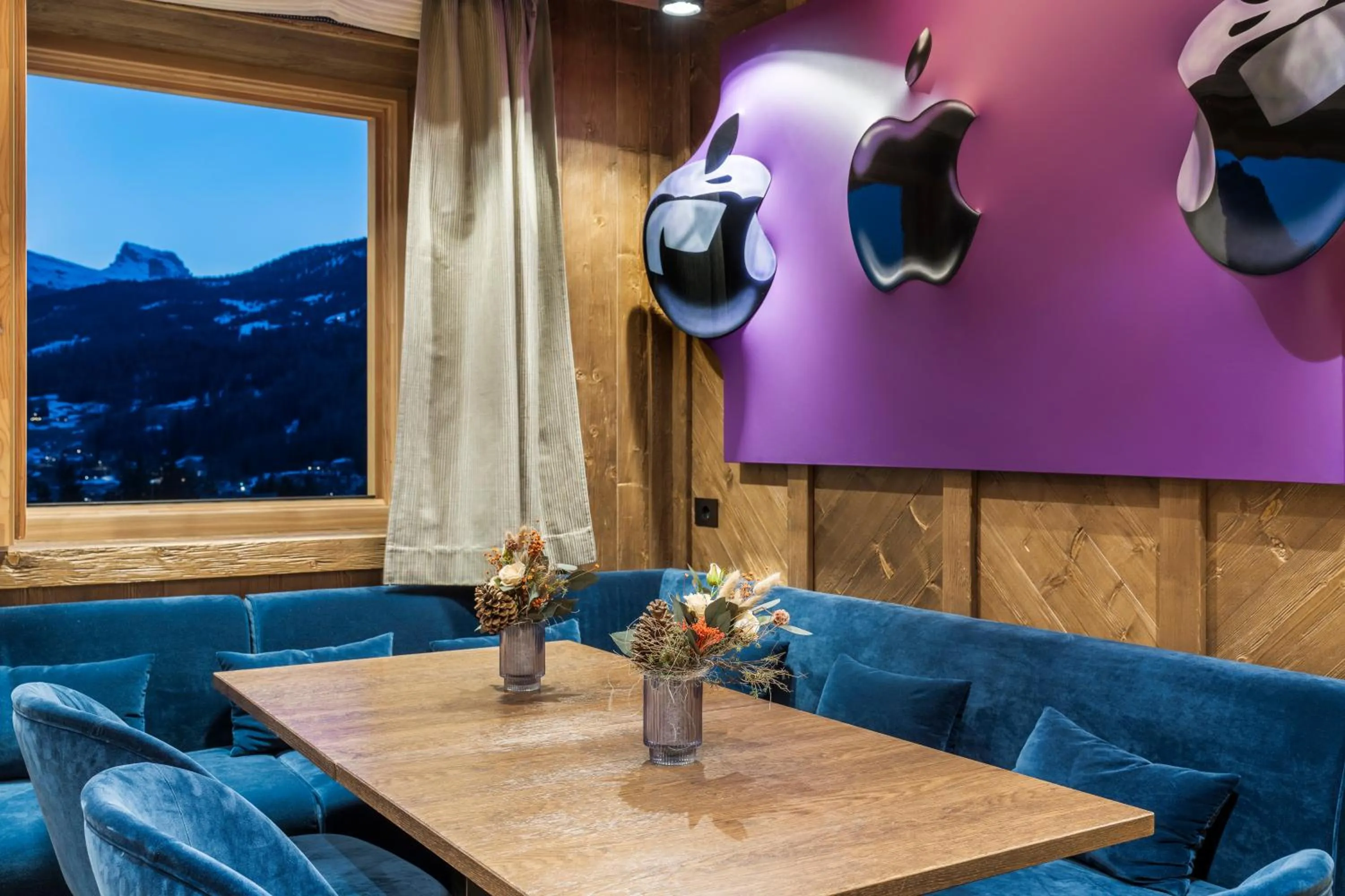 Living room in Casa Guargnè