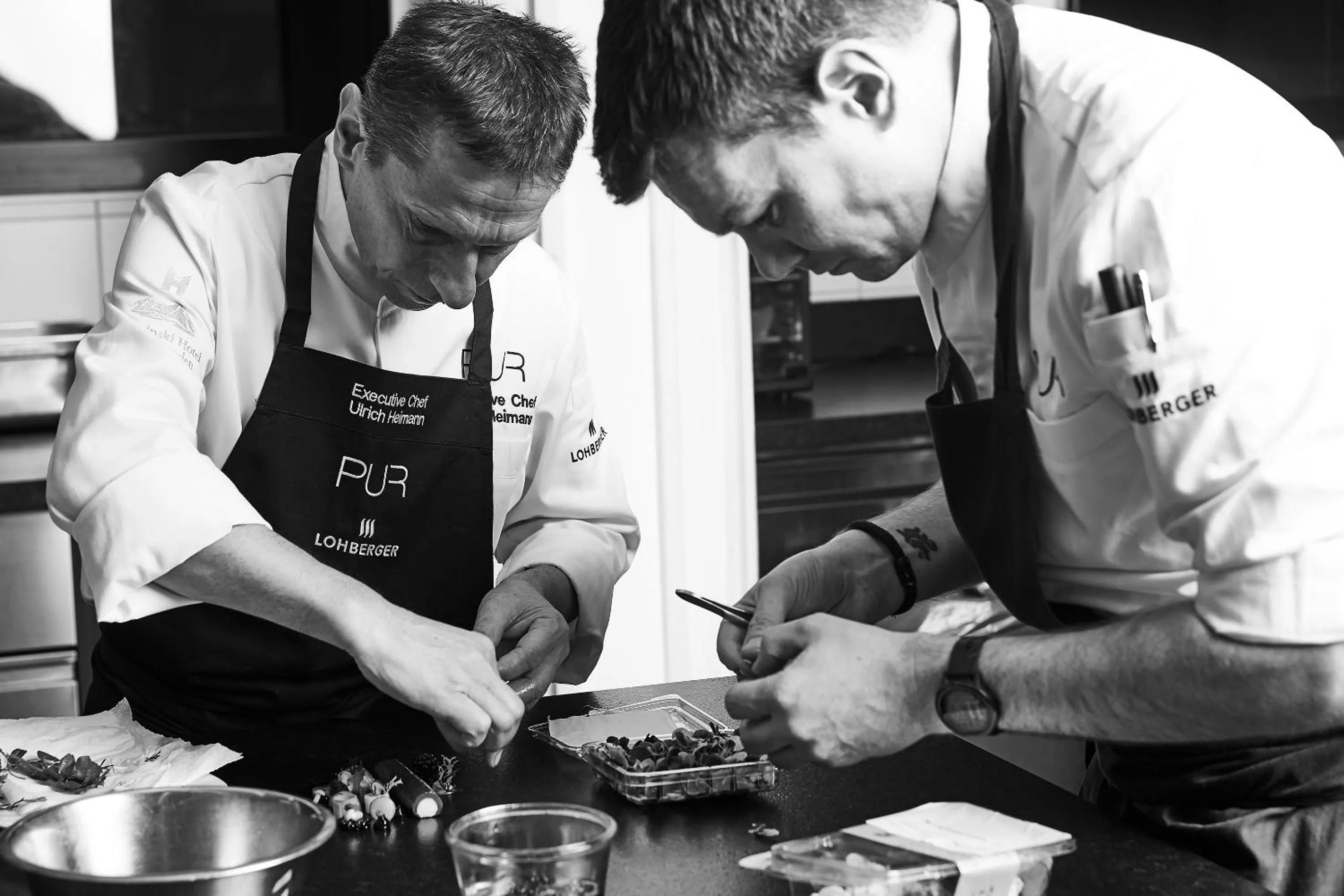 Food and drinks in Kempinski Hotel Berchtesgaden