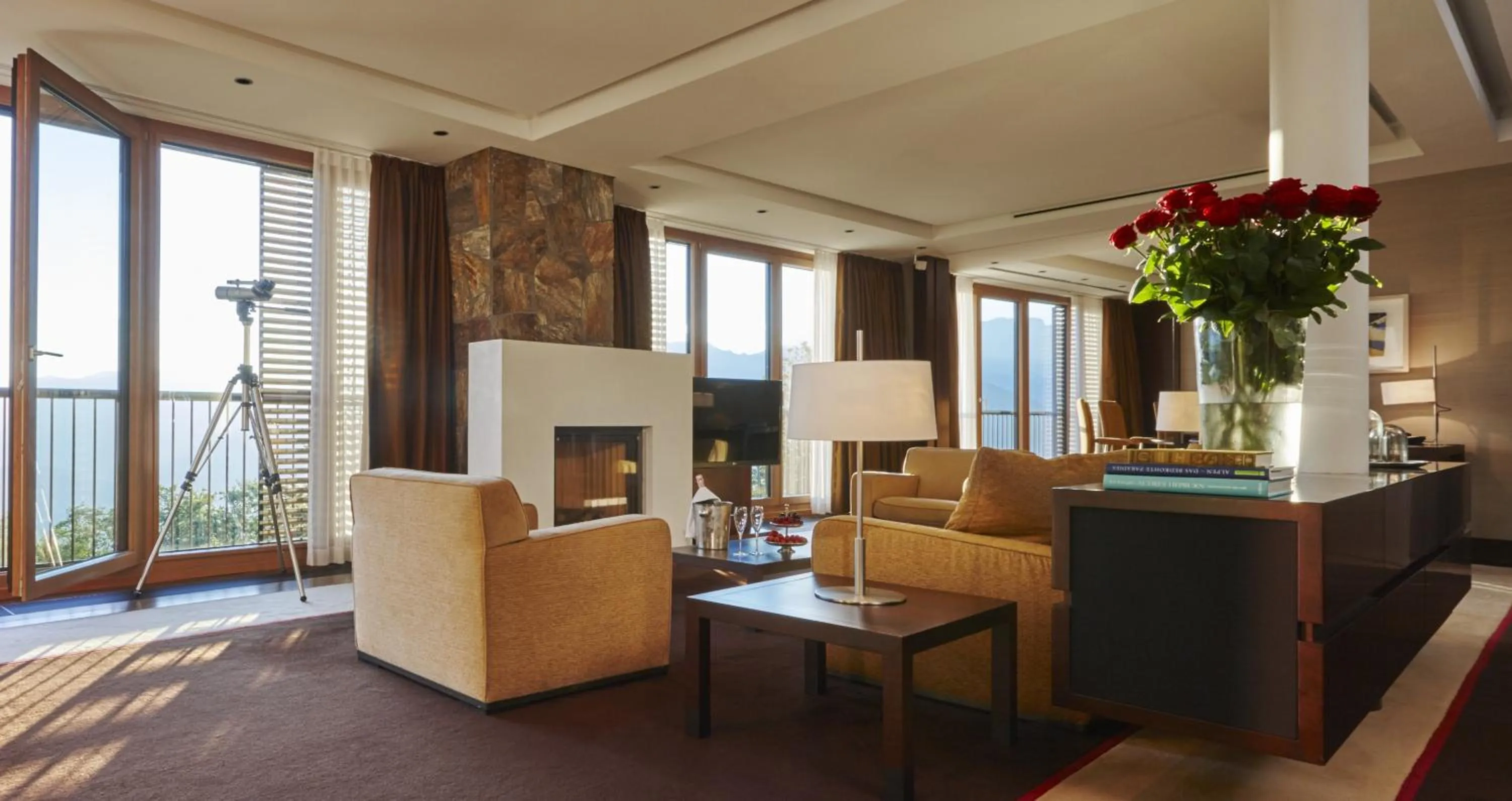 Living room in Kempinski Hotel Berchtesgaden