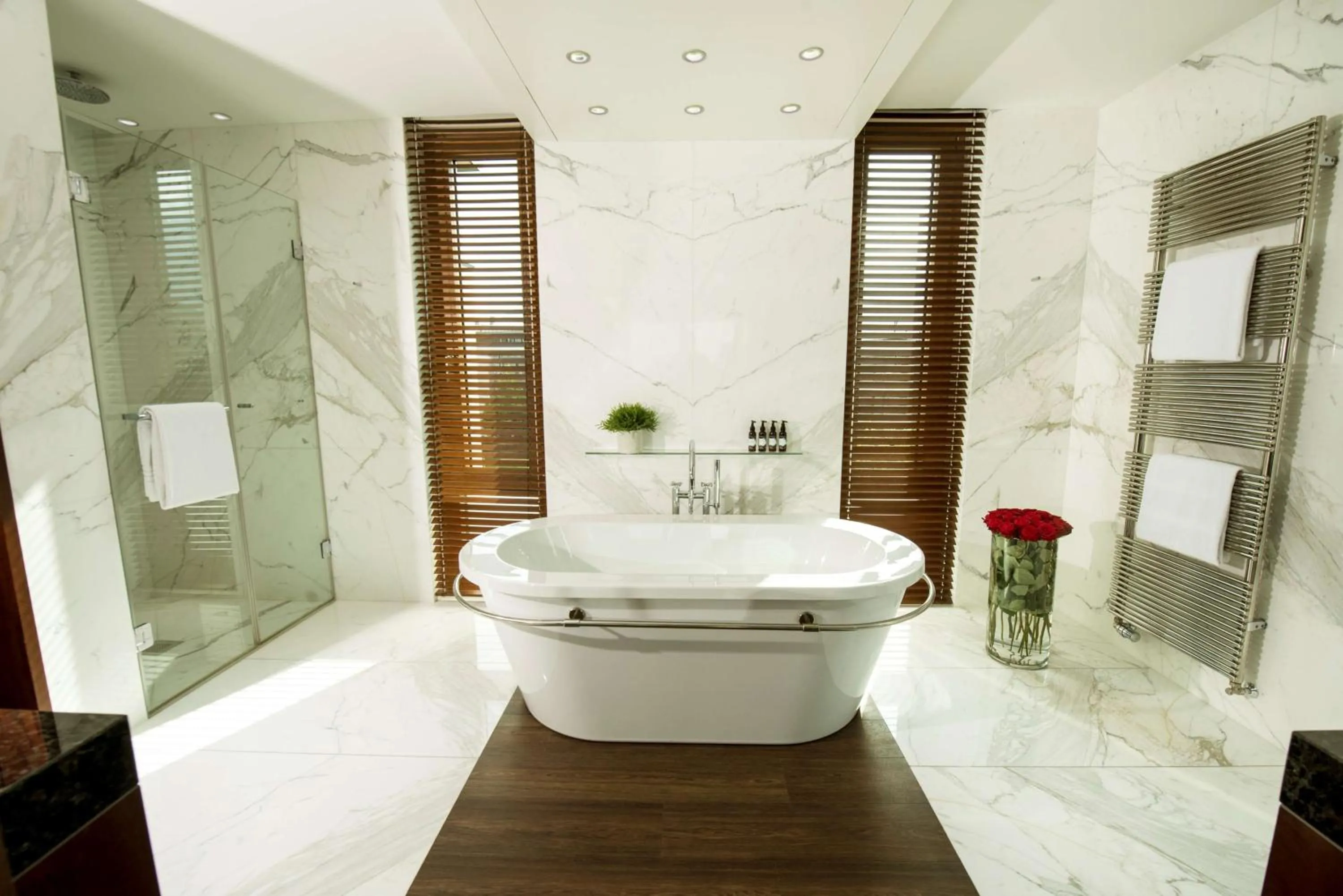 Bathroom in Kempinski Hotel Berchtesgaden